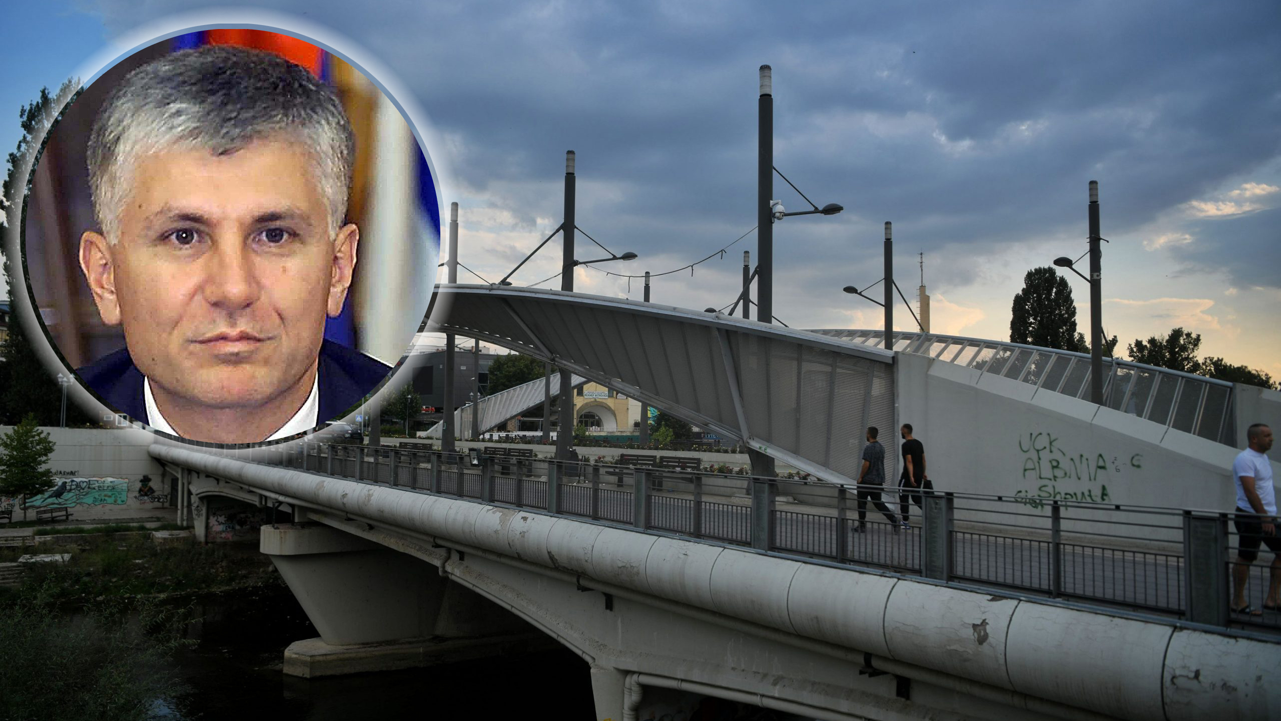 Zoran Đinđić, most, Kosovo, Mitrovica, kombo Foto: Filip Krainčanić/Nova.rs/EPA PHOTO EPA/KOCA SULEJMANOVIC
