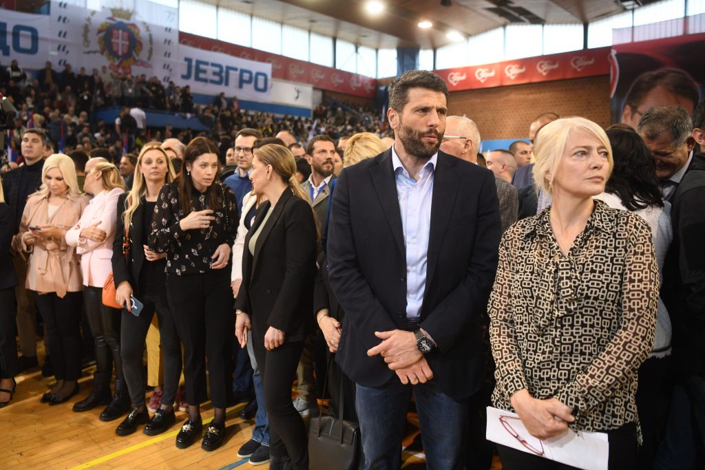 Aleksandar Šapić   31.03.2022. Beograd, SC Voždovac, miting SNS