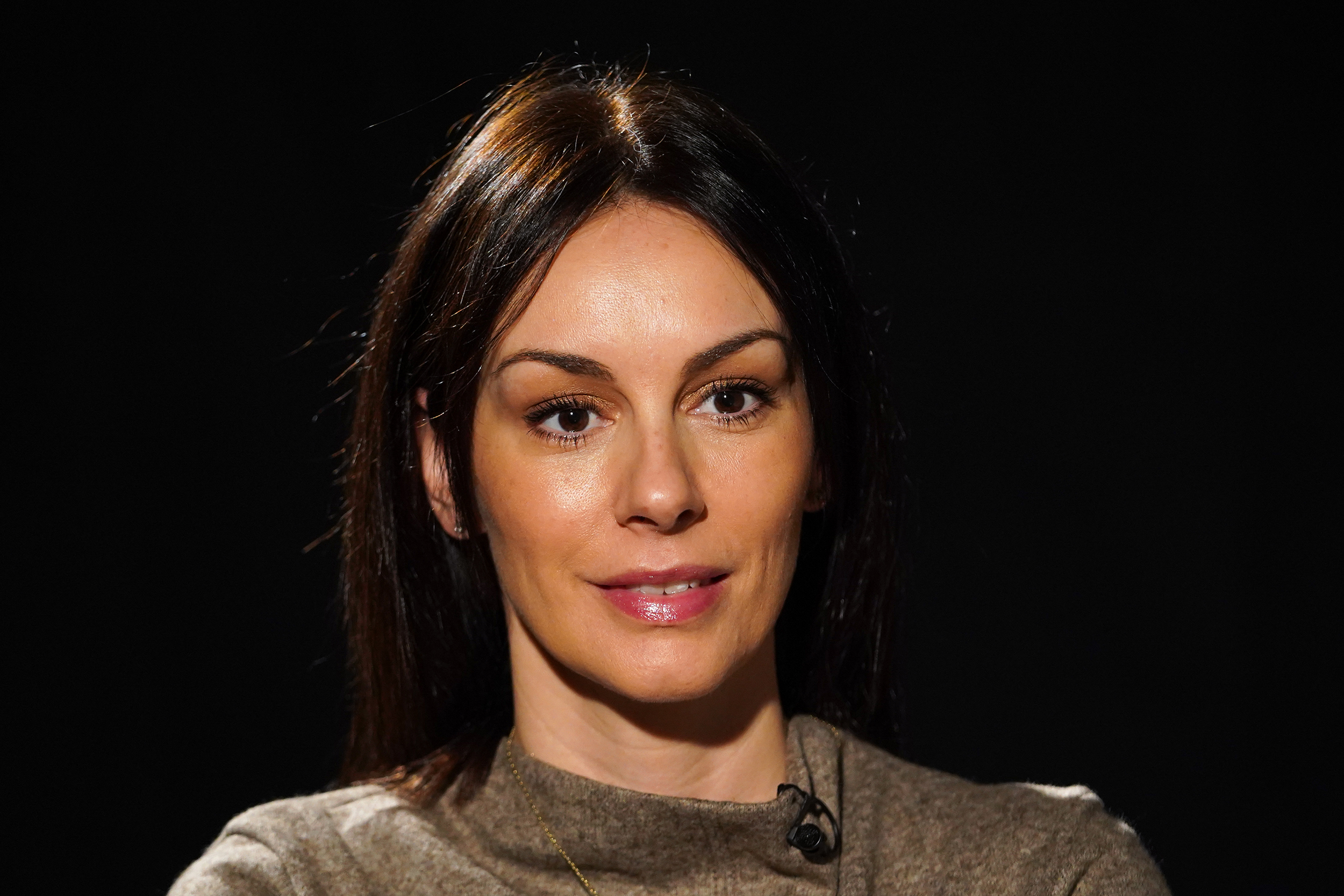 Beograd, 21. februara 2024 - Gošća nove epizode video serijala Tanjug Reflektor bila je glumica Sloboda Mićalović koj ja govorila o svojoj ulozi u filmu "Jorgovani", čija je premijera na predstojećem FEST-u. FOTO TANJUG/ JADRANKA ILIĆ/bs