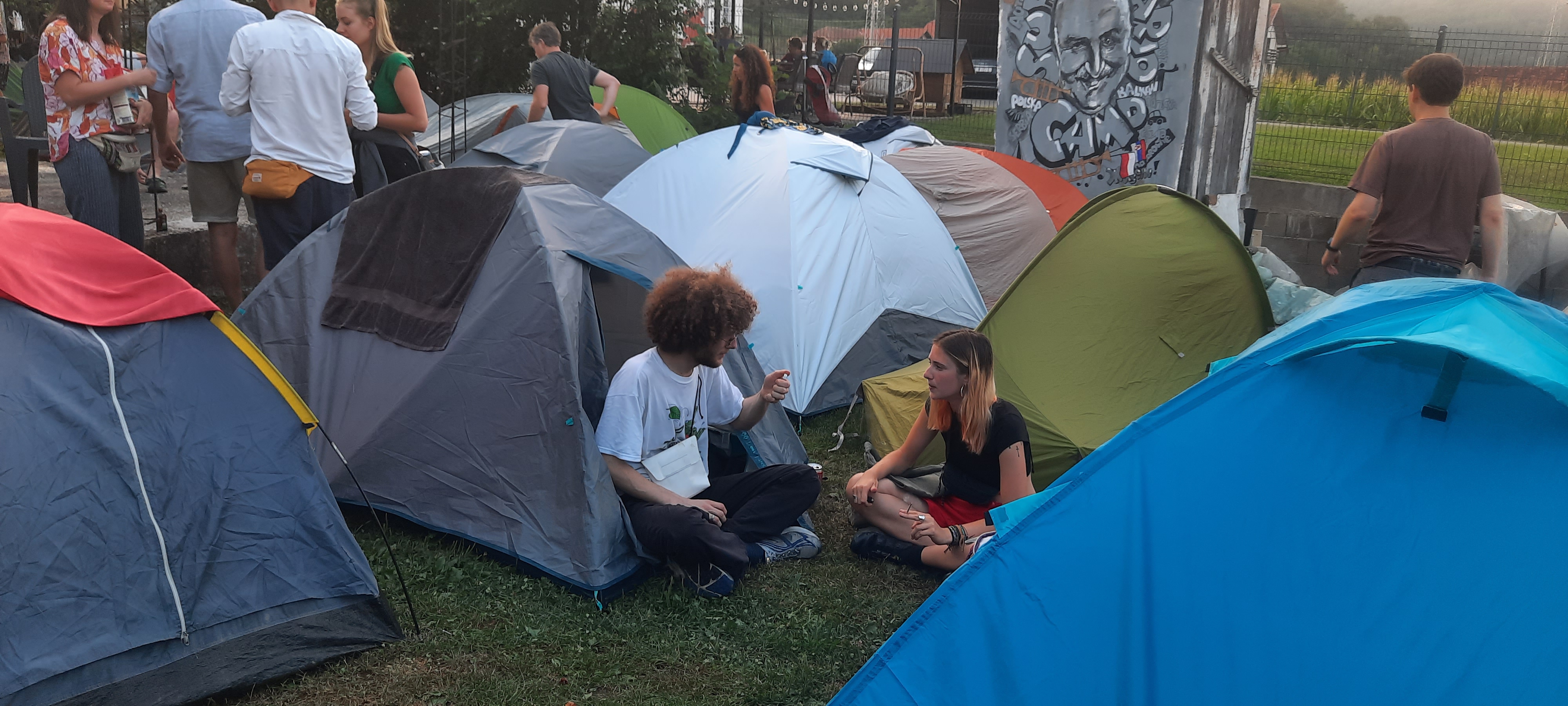 Guča, sabor trubača u Guči, kamp Foto: Ljubica Sokić/Nova.rs