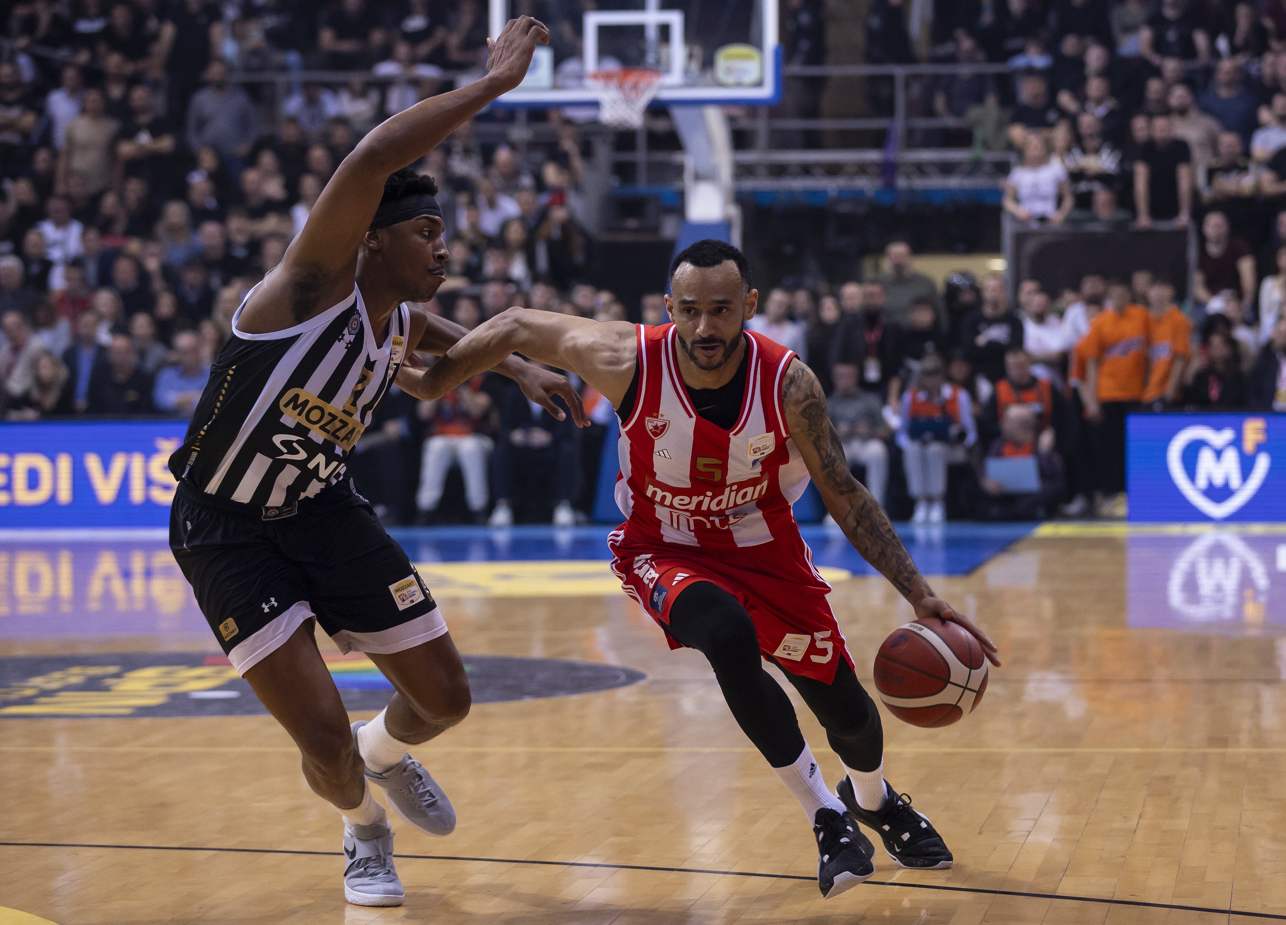 Partizan and Crvena Zvezda - Kup Radivoja Koraca semi finals match