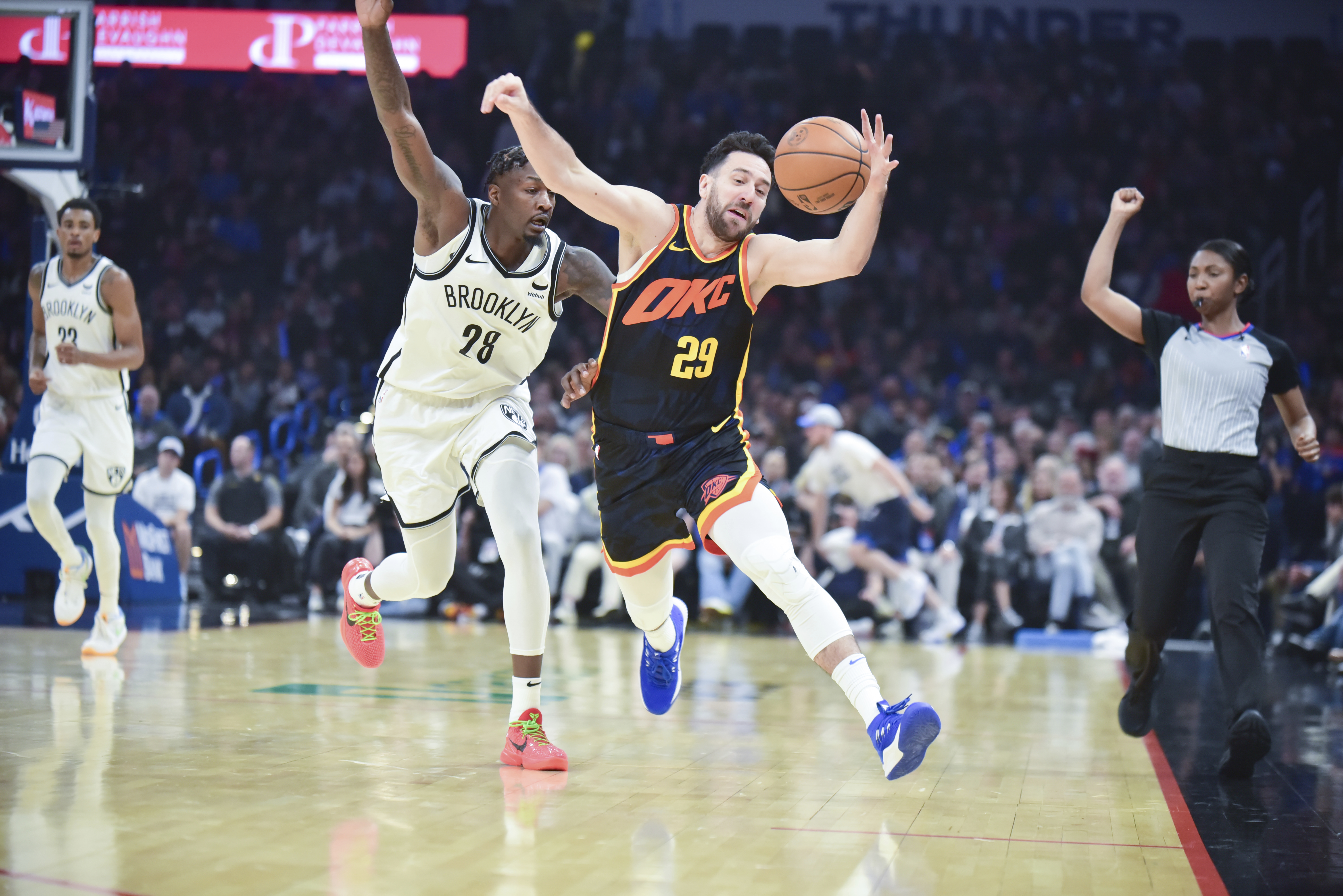 Nets Thunder Basketball