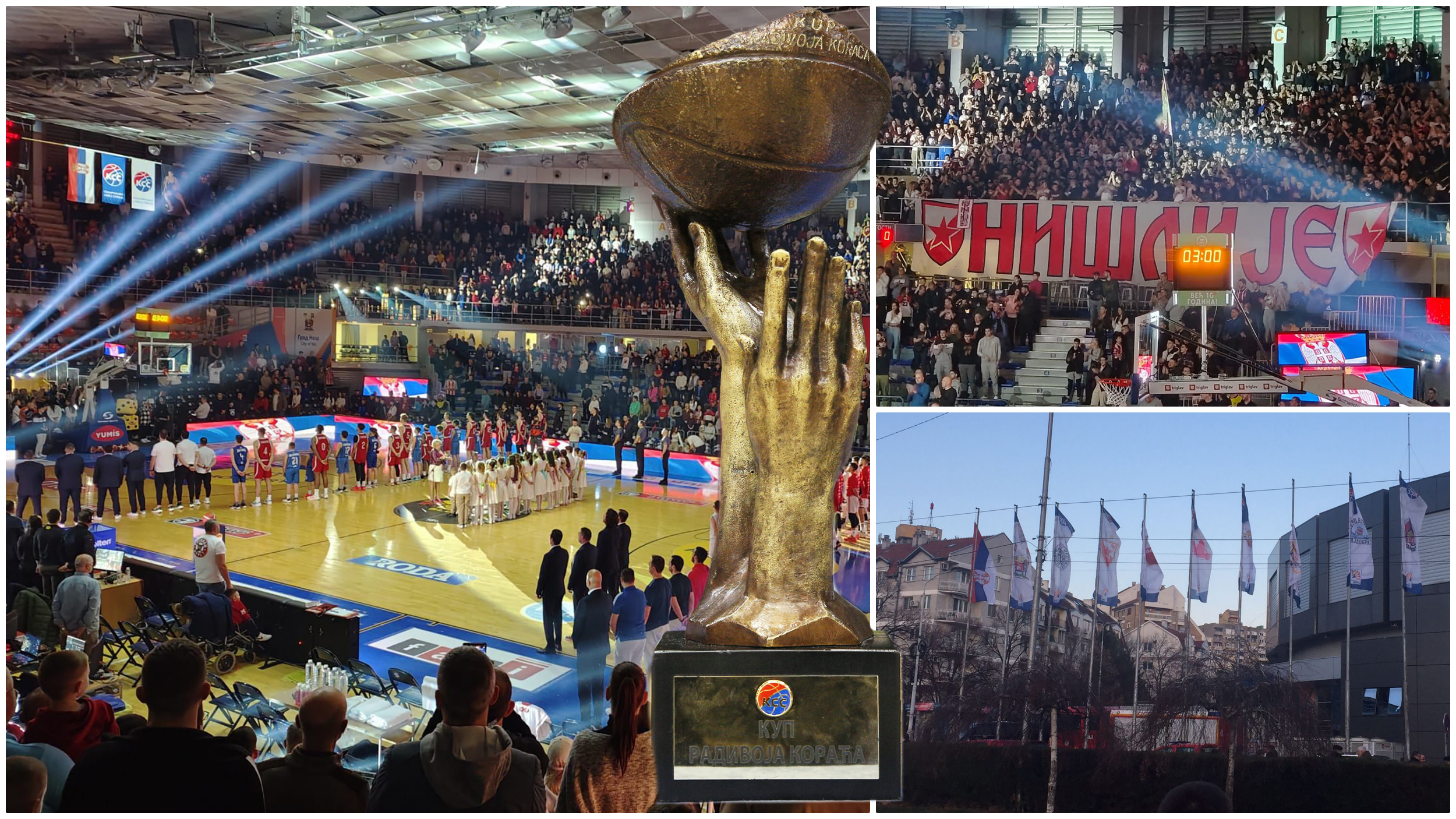 Kup Radivoja Koraća trofej kombo