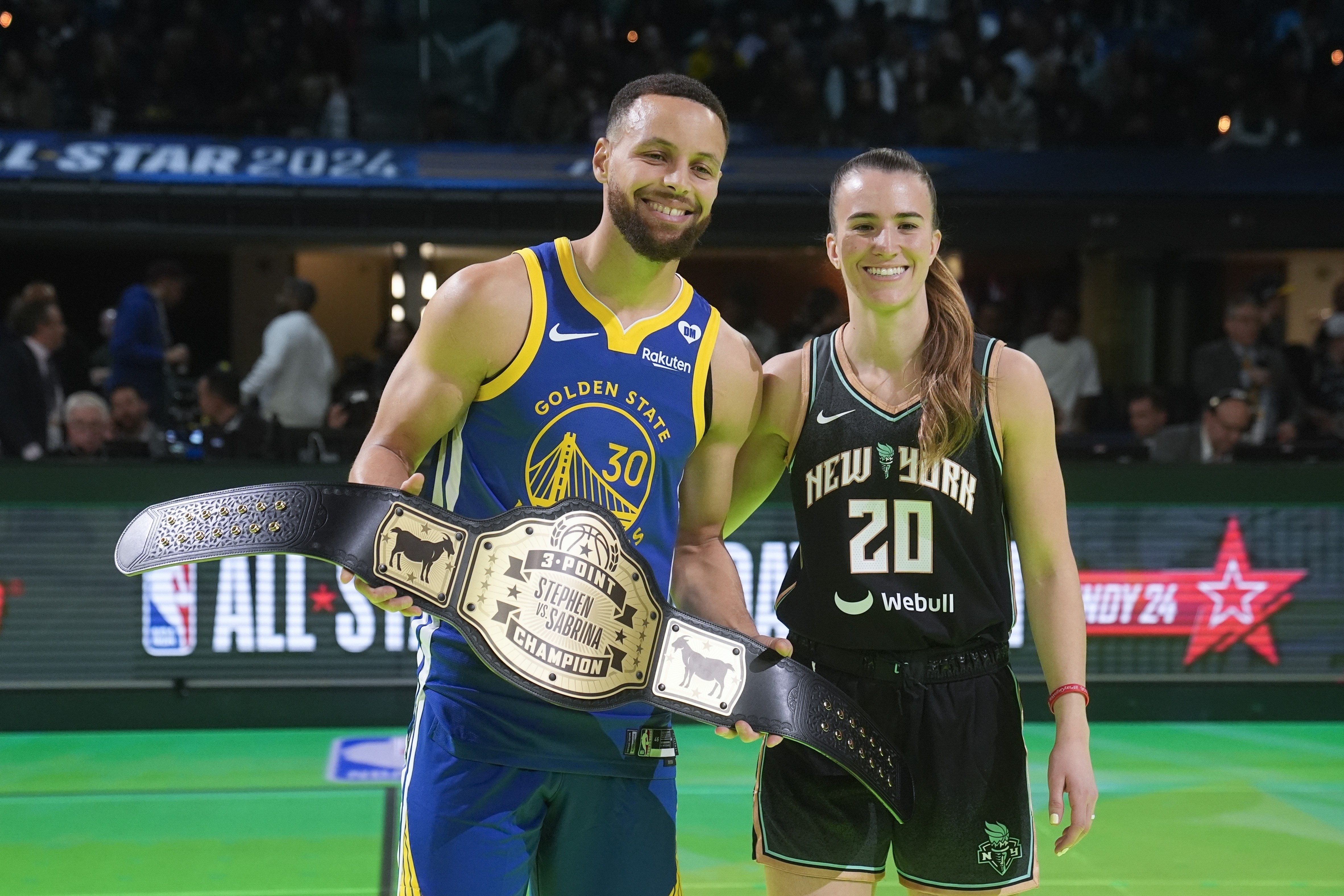 All Star Steph vs Sabrina Basketball