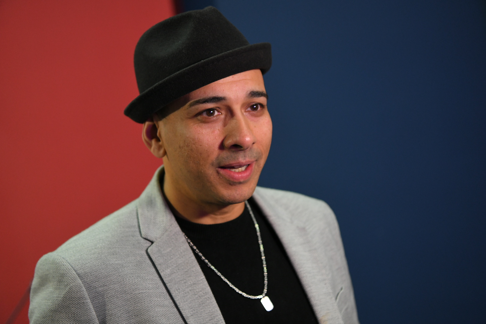 Beograd 11. januar 2024. Konferencija za novinare povodom premijere filma Nedelja o zivotu i radu pevaca Džeja Ramadanovskog Foto:Amir Hamzagić/Nova.rs