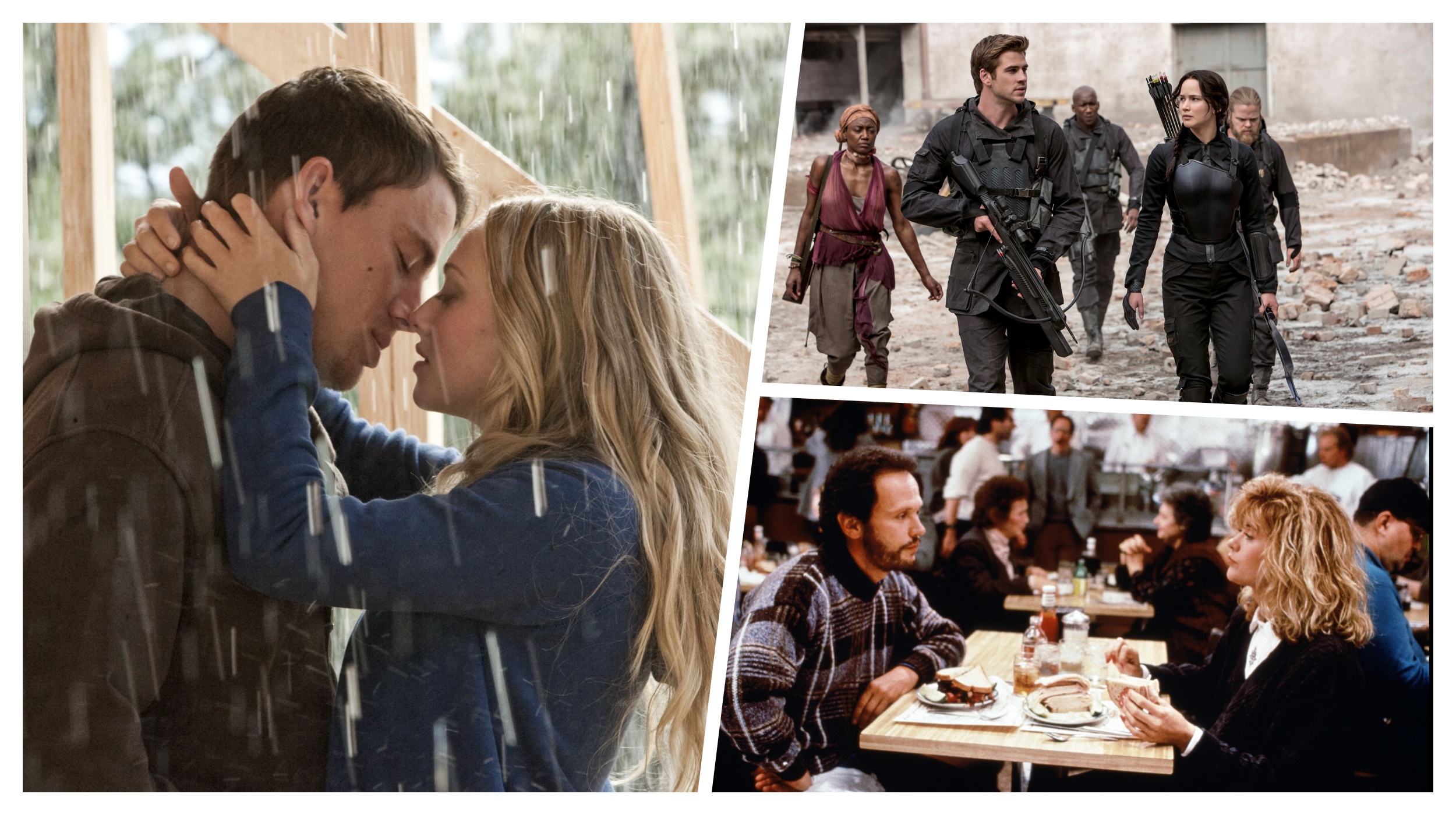 Kombo filmovi, Dear John
Hunger games Mockingjay – Part 1 (iz 2014. godine)
When Harry Met Sally