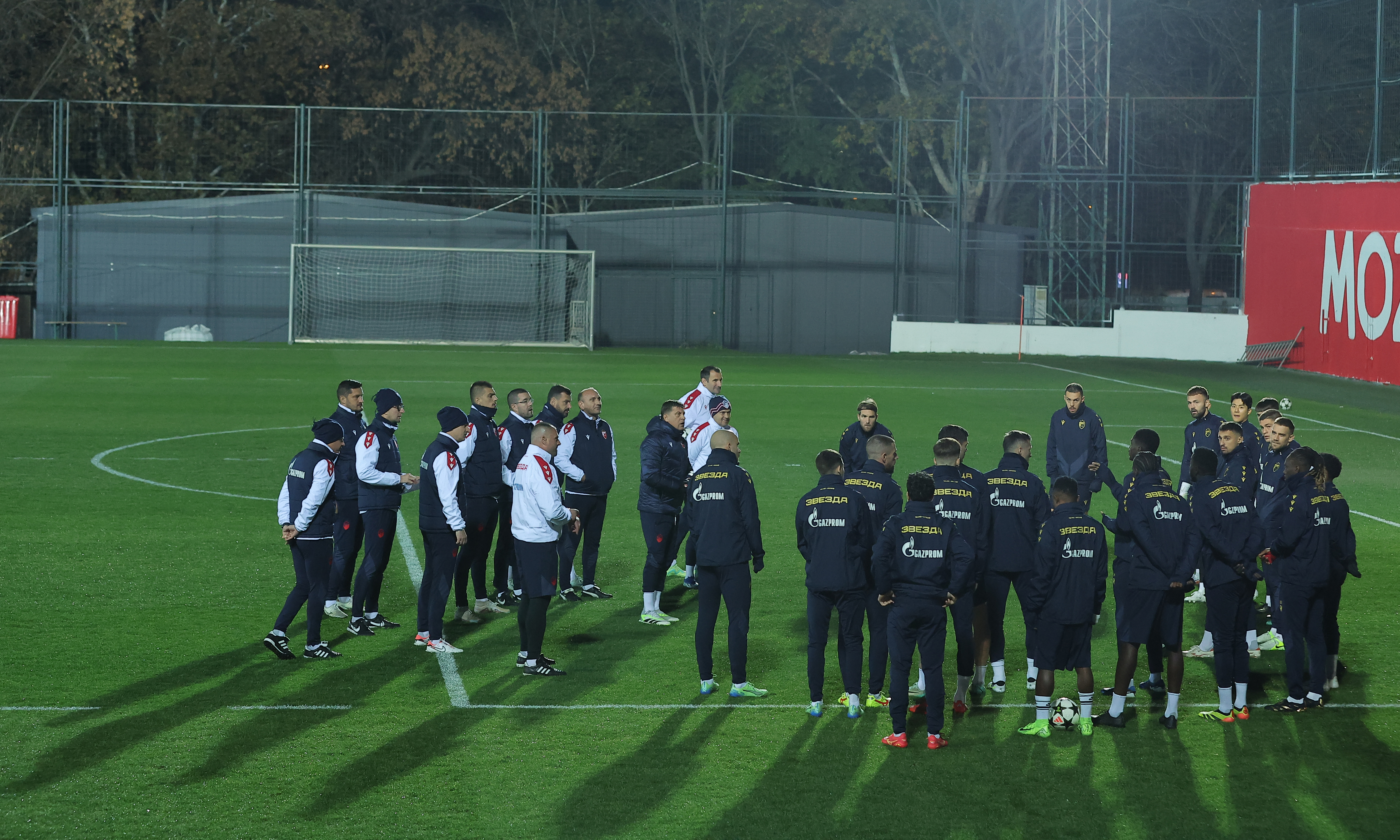 Trening, Crvena Zvezda vs Barcelona, UEFA Champions League, 5. November 2024.  (credit image &amp; photo: Pedja Milosavljevic / STARSPORT)