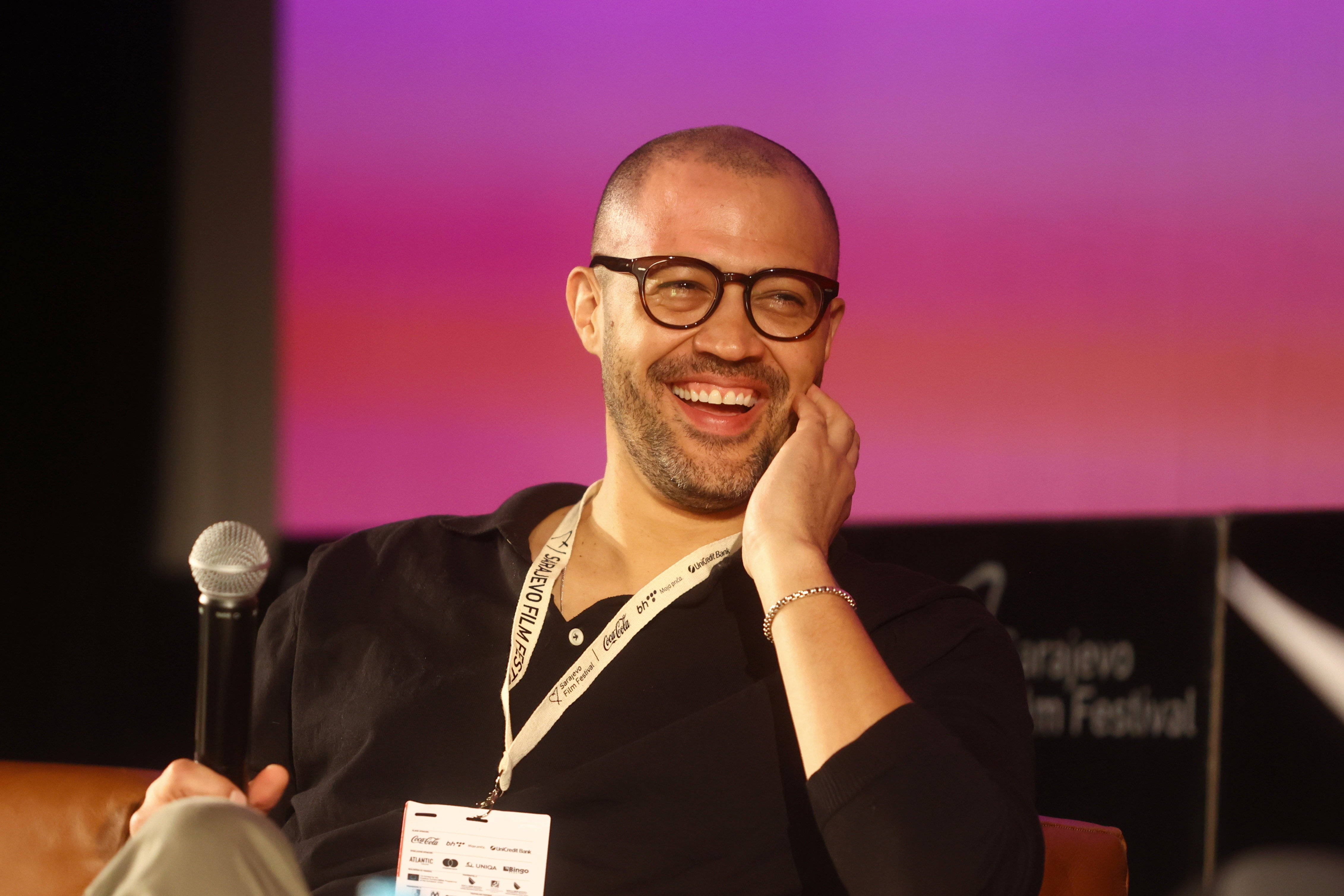 Sarajevo, BiH, 170824. Director Cord Jefferson at the masterclass during the 30th Sarajevo film Festival. Photo: Antonio