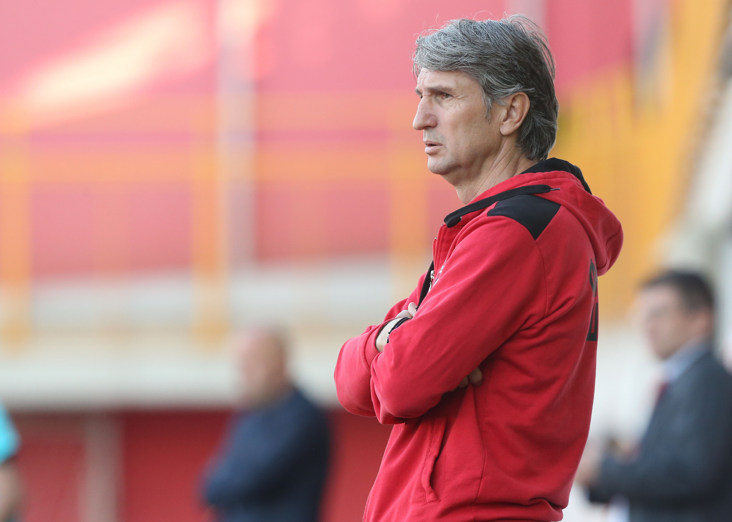 Fudbal Super Liga-Season 2018-2019
Vozdovac v Macva
Head coach Darko Tesovic
Beograd, 07.04.2019.
foto: Srdjan Stevanovic/Starsportphoto ©