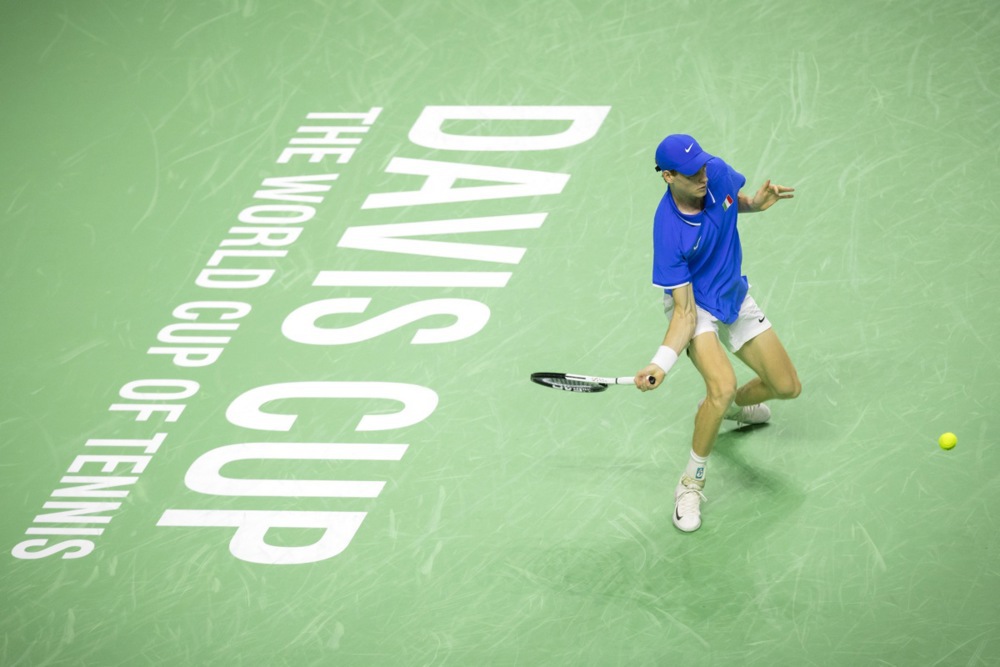 Davis Cup Finals in Malaga - Italy vs Australia
