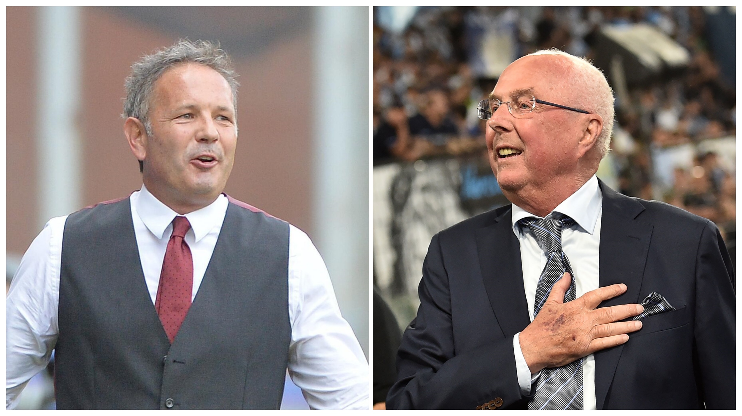 kombo Siniša Mihajlović - Sven-Göran Eriksson