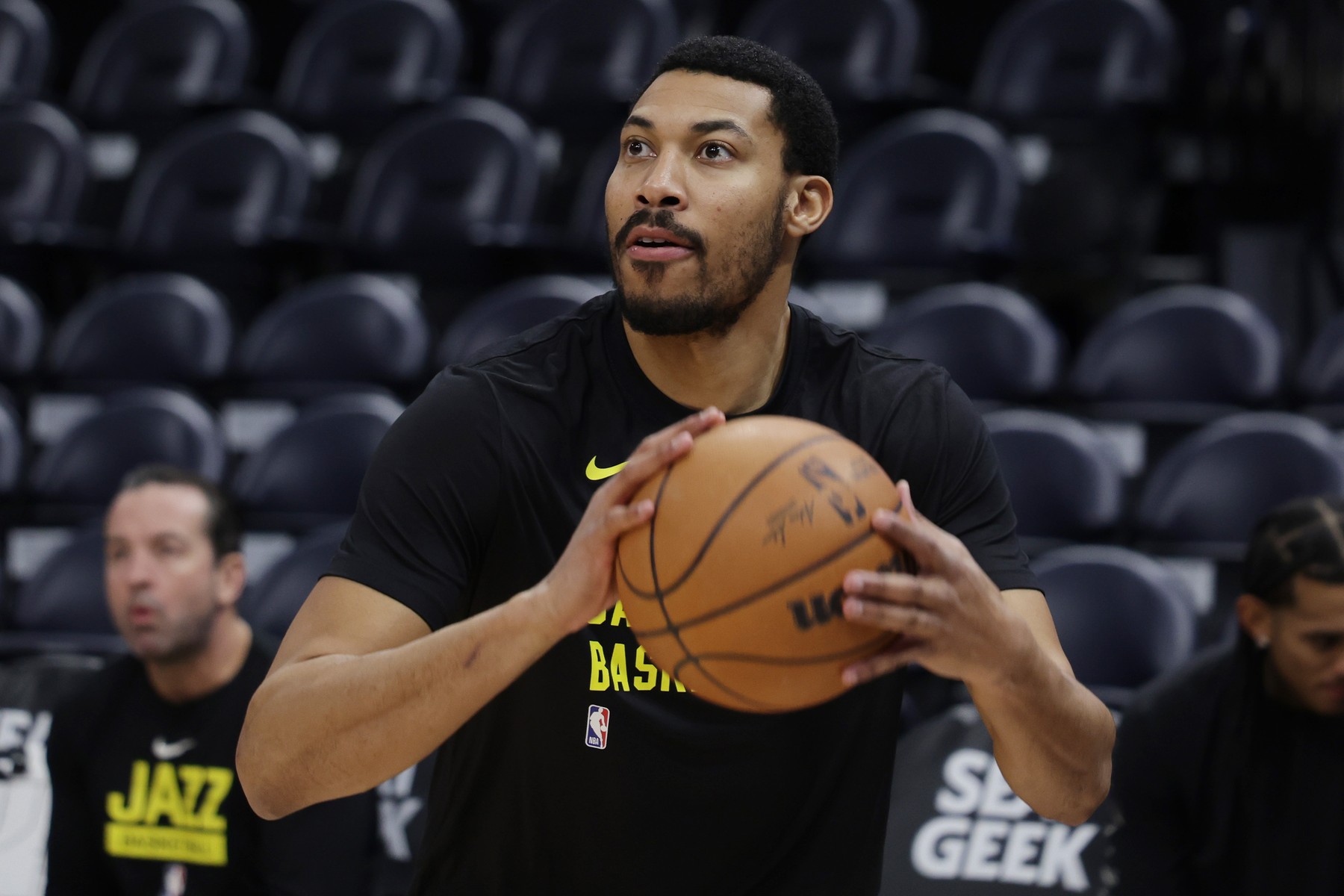 NBA: Golden State Warriors at Utah Jazz
