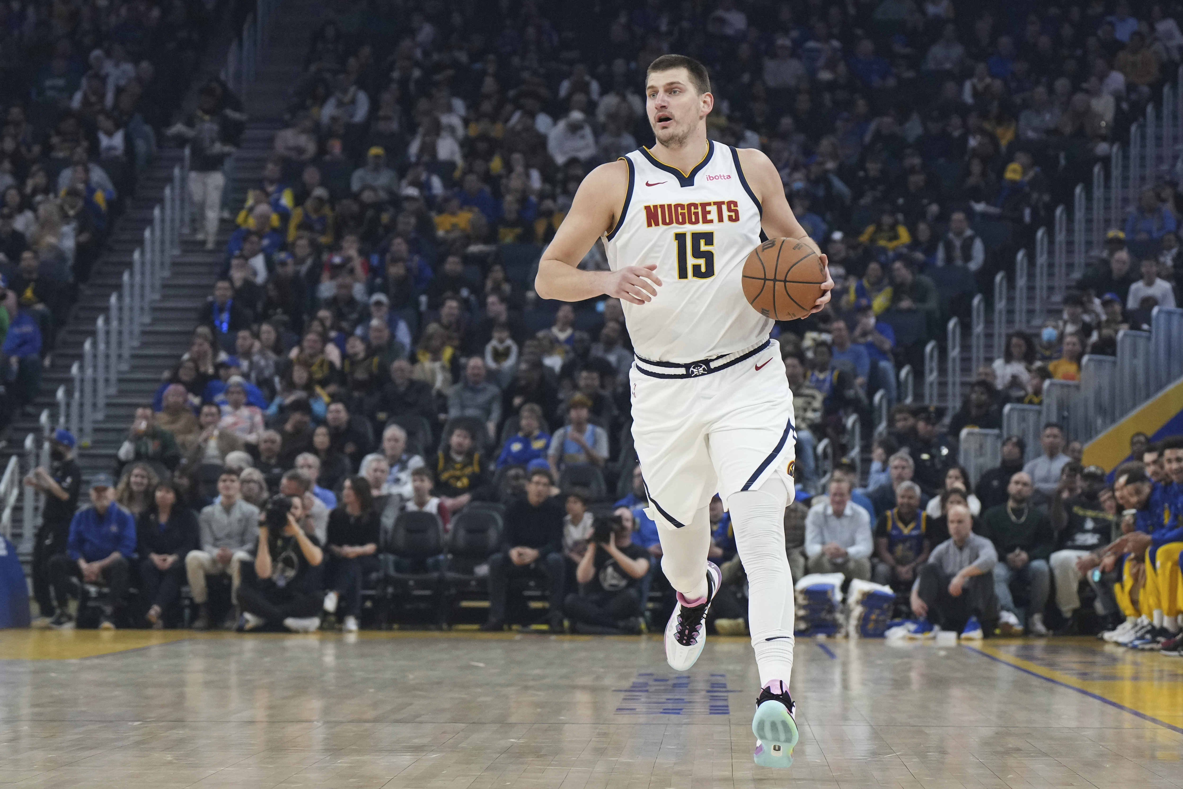 Nuggets Warriors Basketball