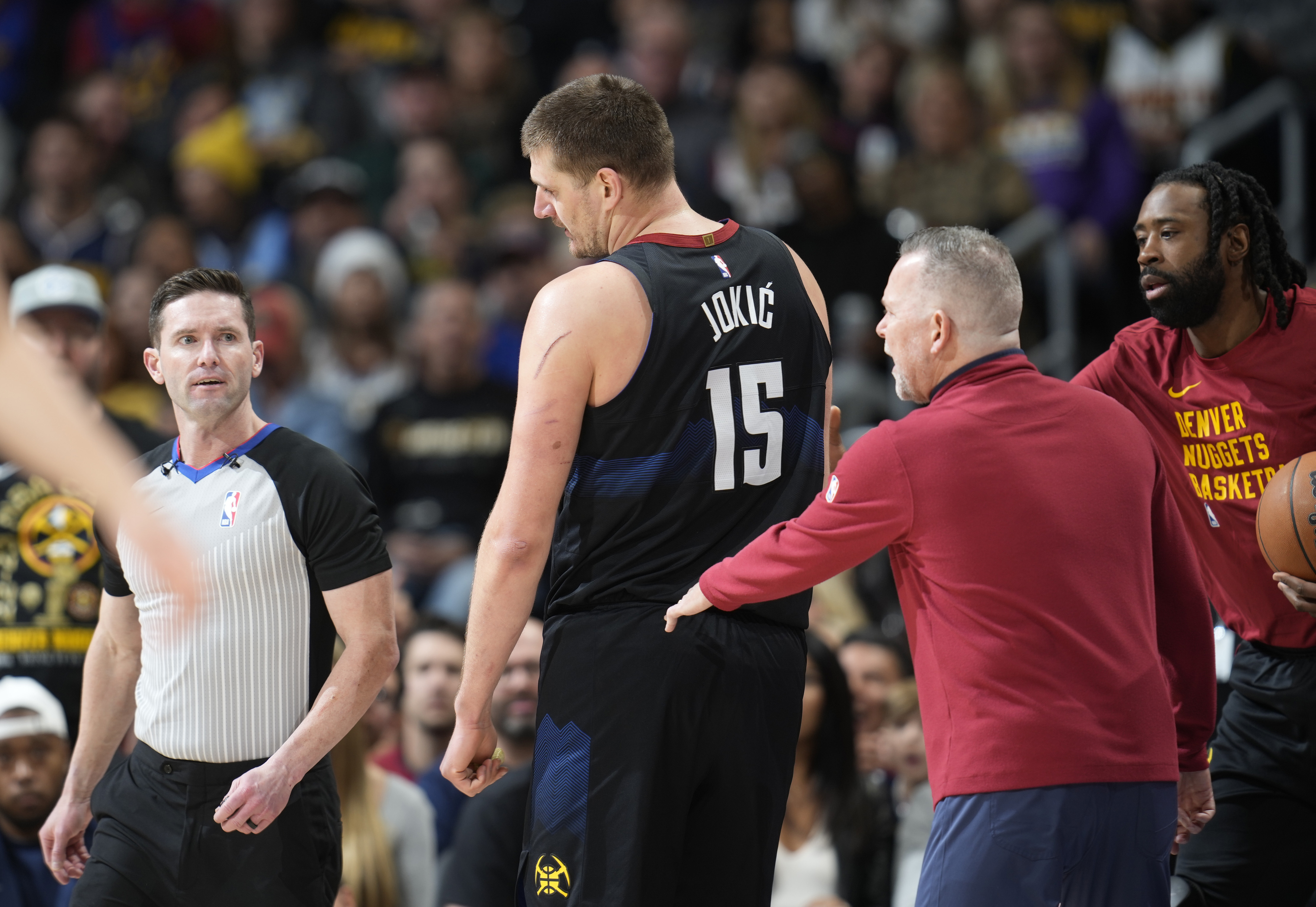 Pistons Nuggets Basketball