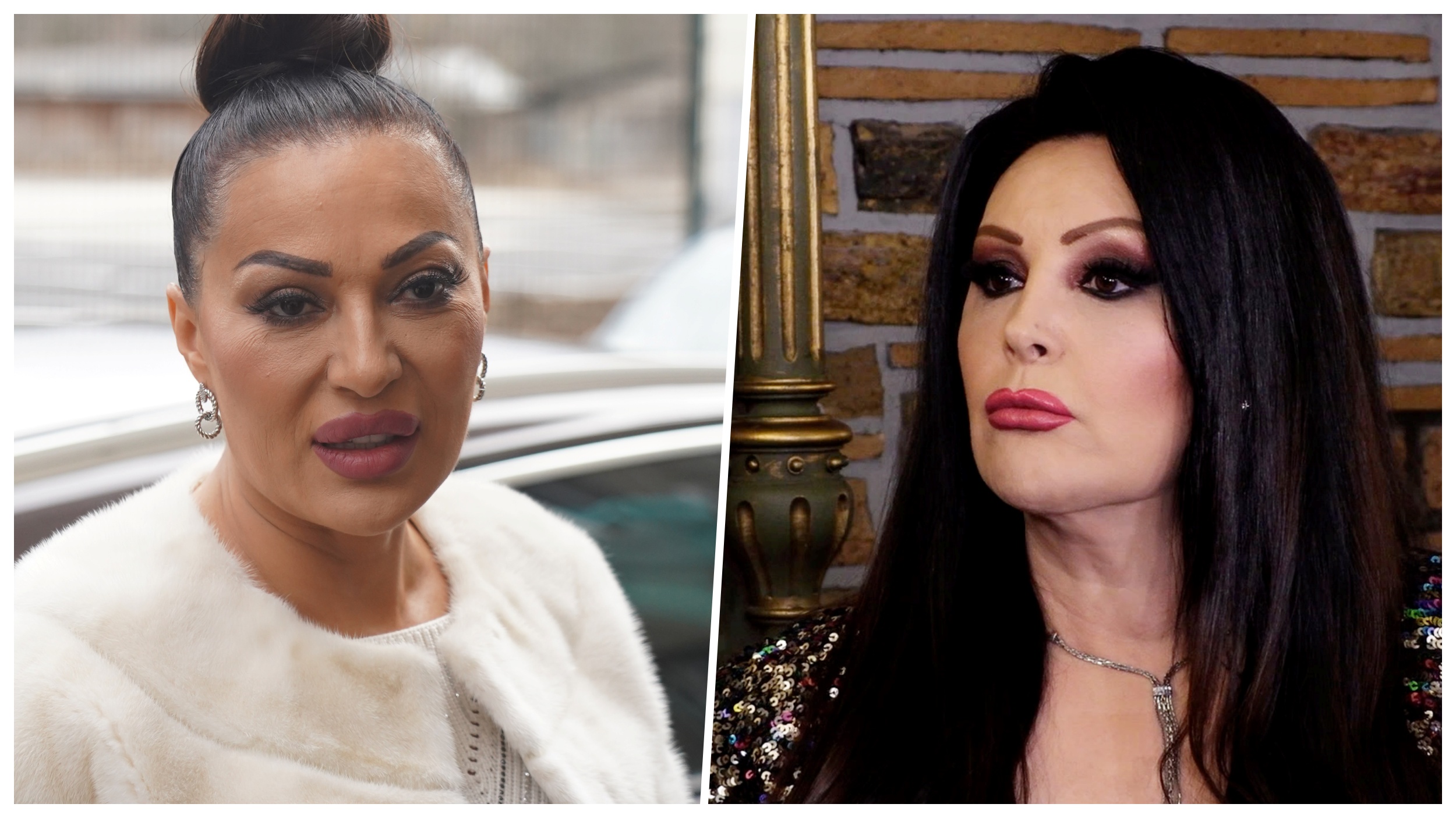 Svetlana Ceca Ražnatović i Dragana Mirković