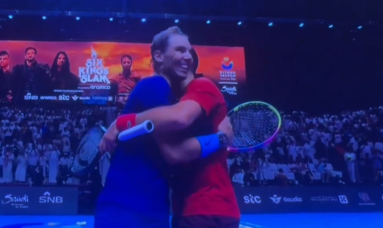 novak nadal zagrljaj poslednji mec