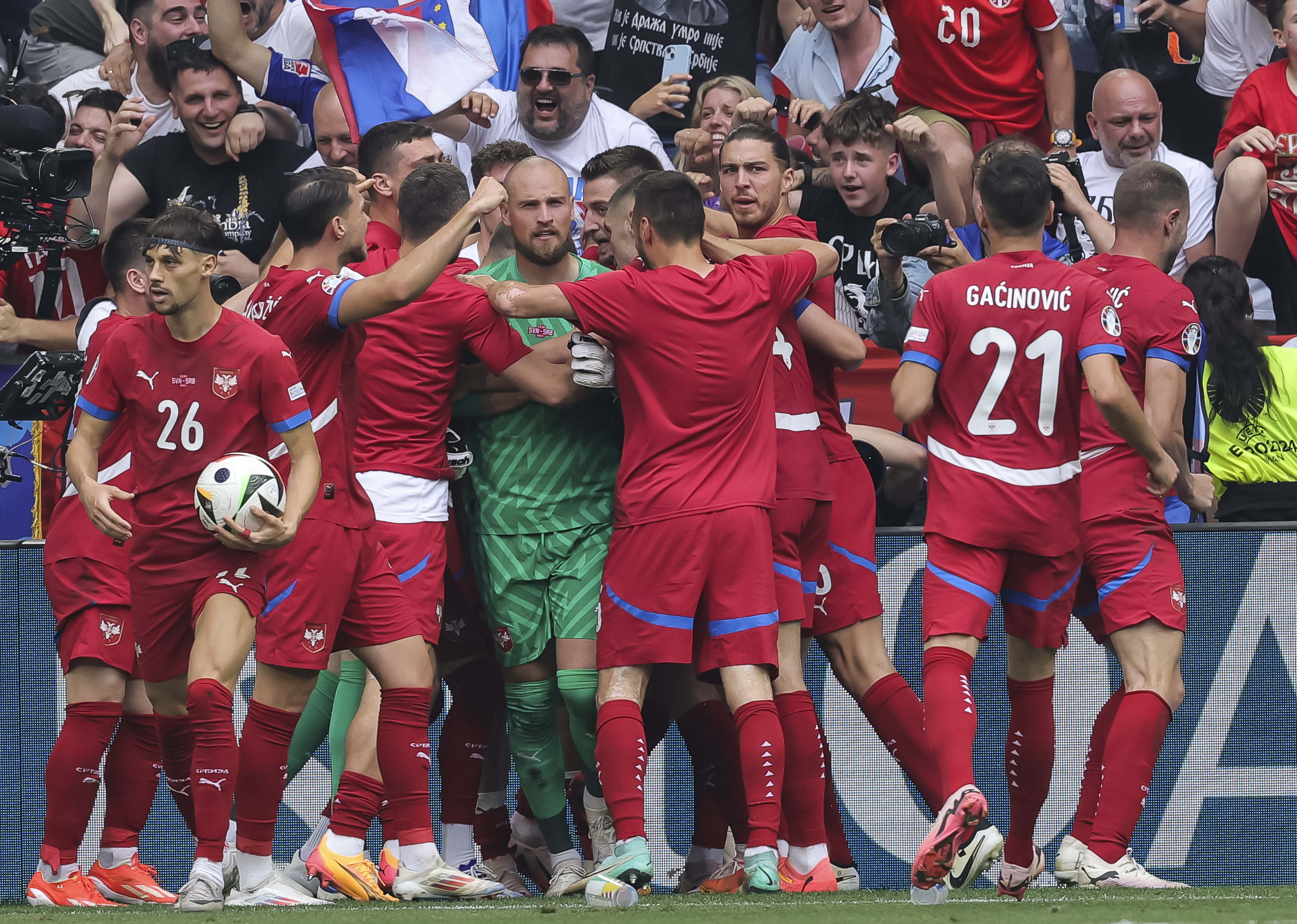 Slovenia vs Serbia - UEFA EURO 2024 - Group C