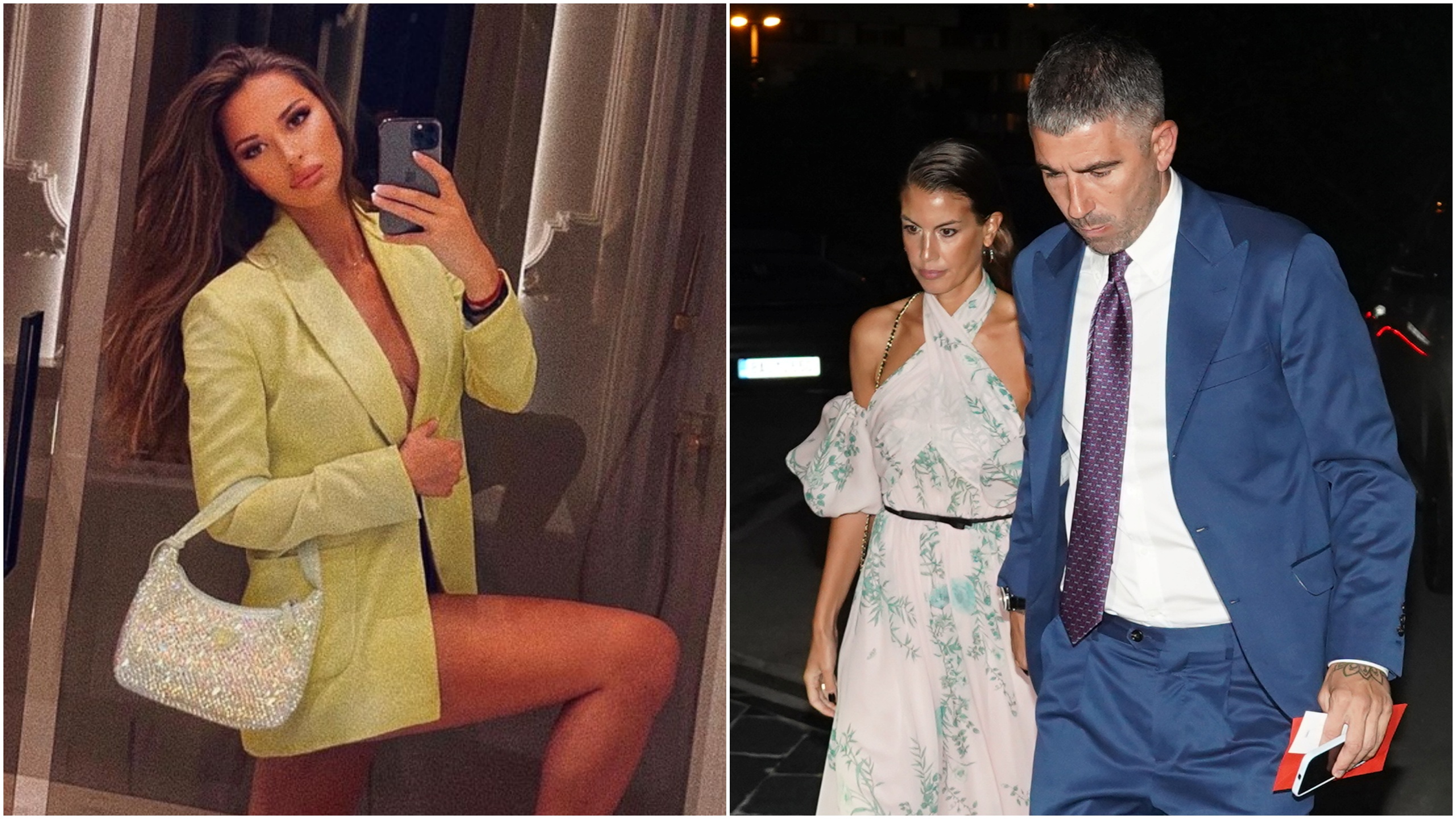 Kristina Mijačević, Vesna Kolarov, Aleksandar Kolarov, kombo Foto: Instagram/krisstina1/Antonio Ahel/ATAImages