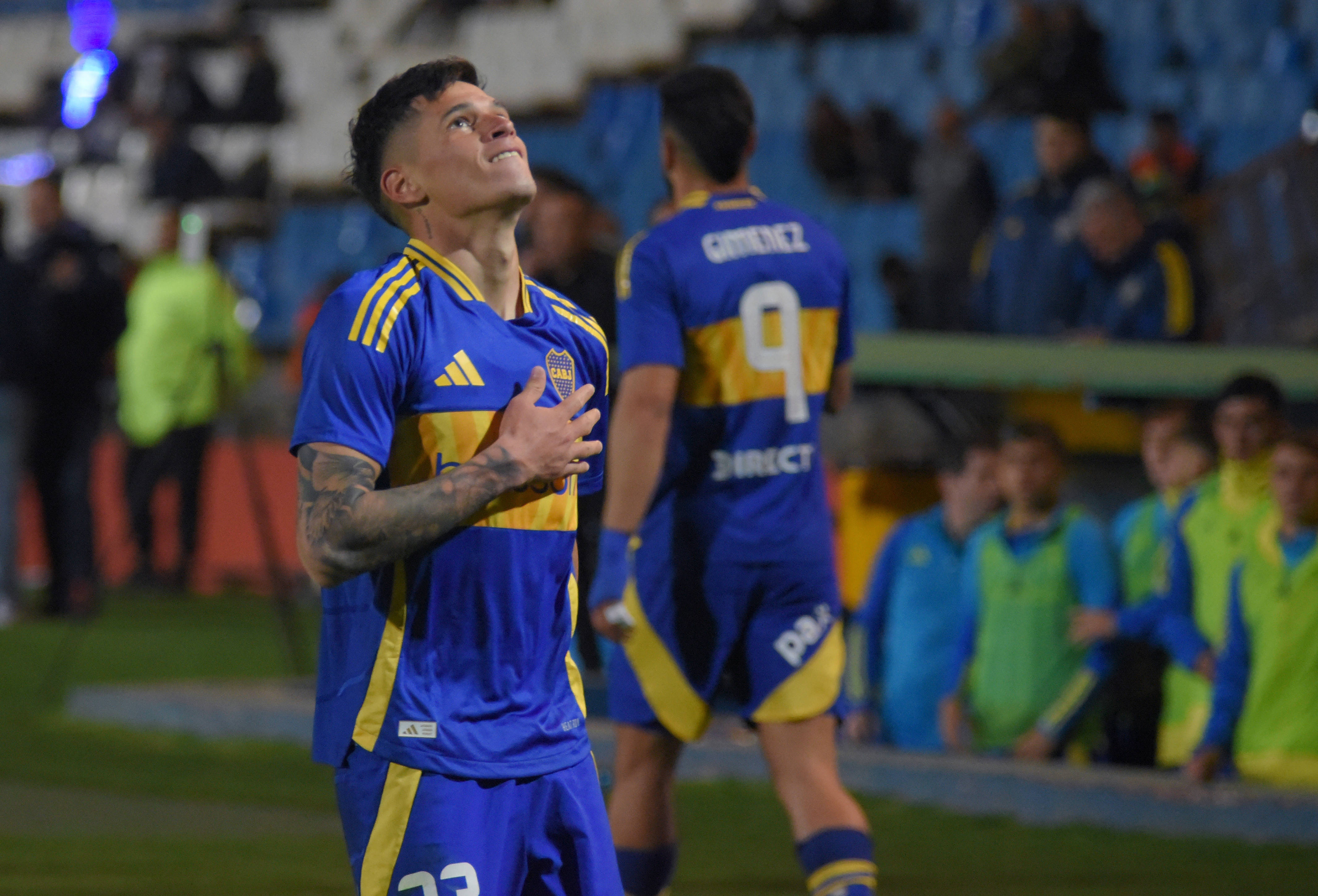 Brian Aguirre. Boca Juniors vs Talleres de Cordoba. Octavos de Final. Copa Argentina. Fotobaires. 7/9/2024 *** Brian Agu
