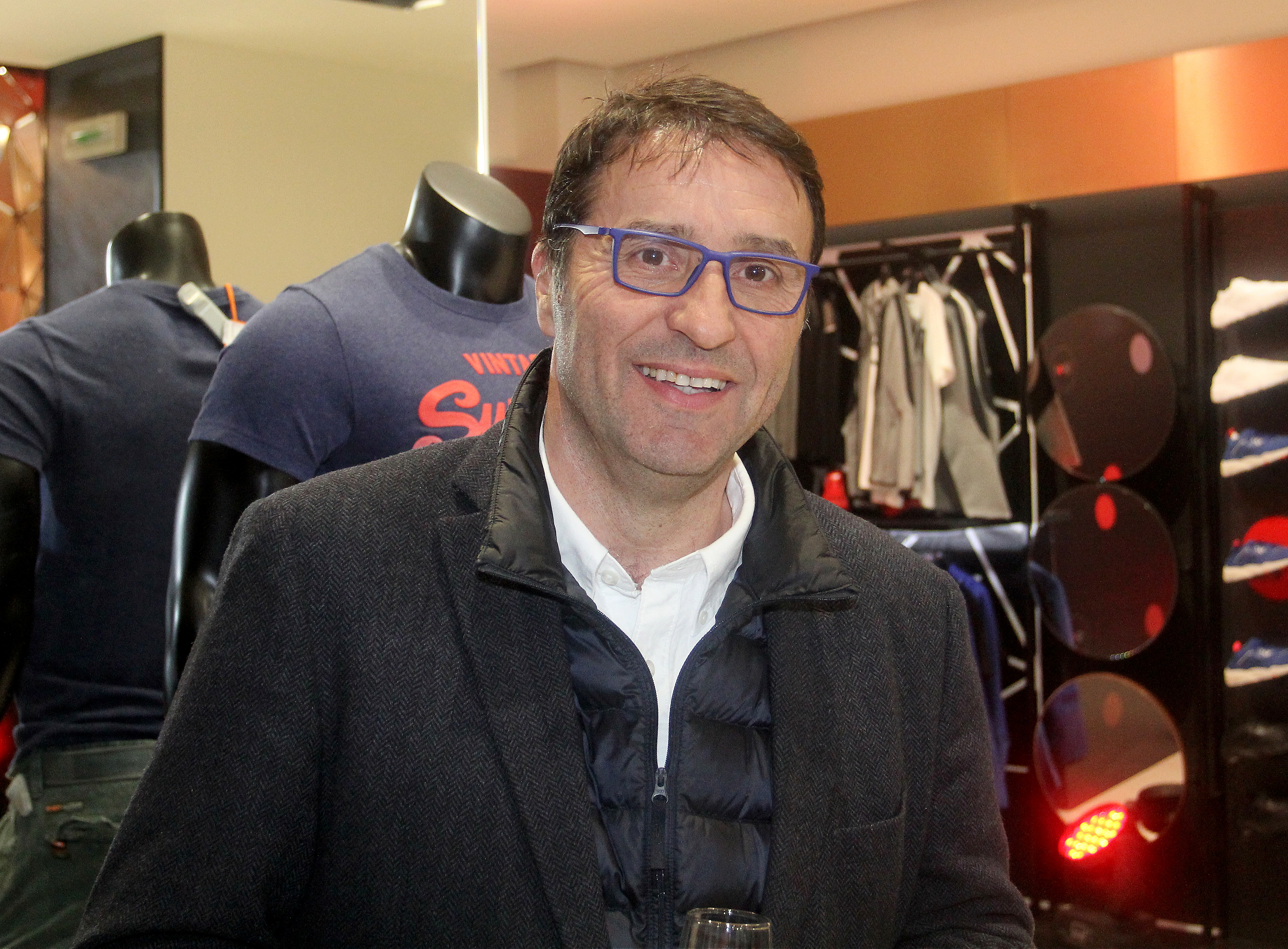 09, March, 2017, Belgrade - Opening the sports shops "The Spot" in the center of Belgrade. Jovan Memedovic. Photo: Antonio Ahel/ATAImages.
09, mart, 2017, Beograd - Otvaranje sportske radnje "The Spot" u centru Beograda. Foto: Antonio Ahel/ATAImages