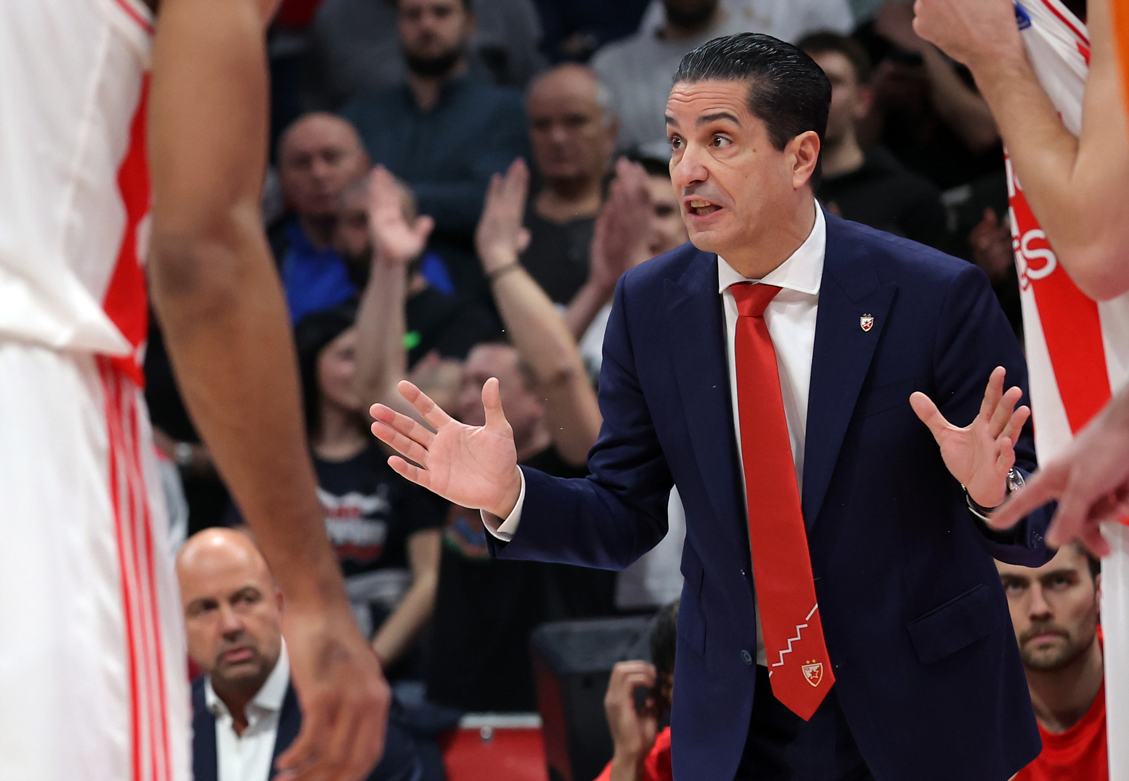 Crvena Zvezda - Partizan, ABA Liga, Belgrade, Serbia on Jan. 28, 2024.
photo: Pedja Milosavljevic/STARSPORT