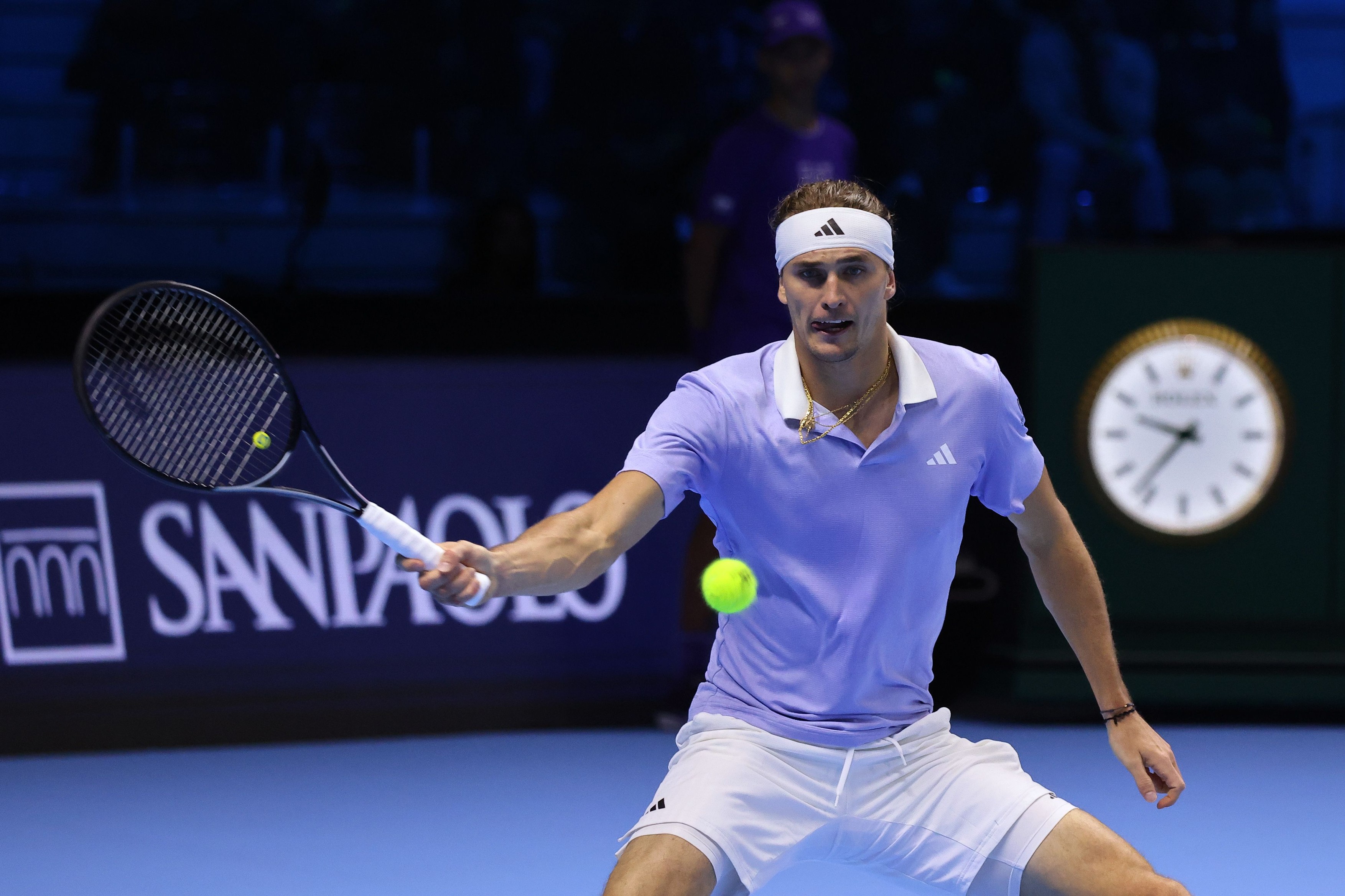 Tennis - Internazionali Di Tennis - 2024 ATP Nitto Finals - Zverev Vs Rublev, Turin, Italy - 11 Nov 2024