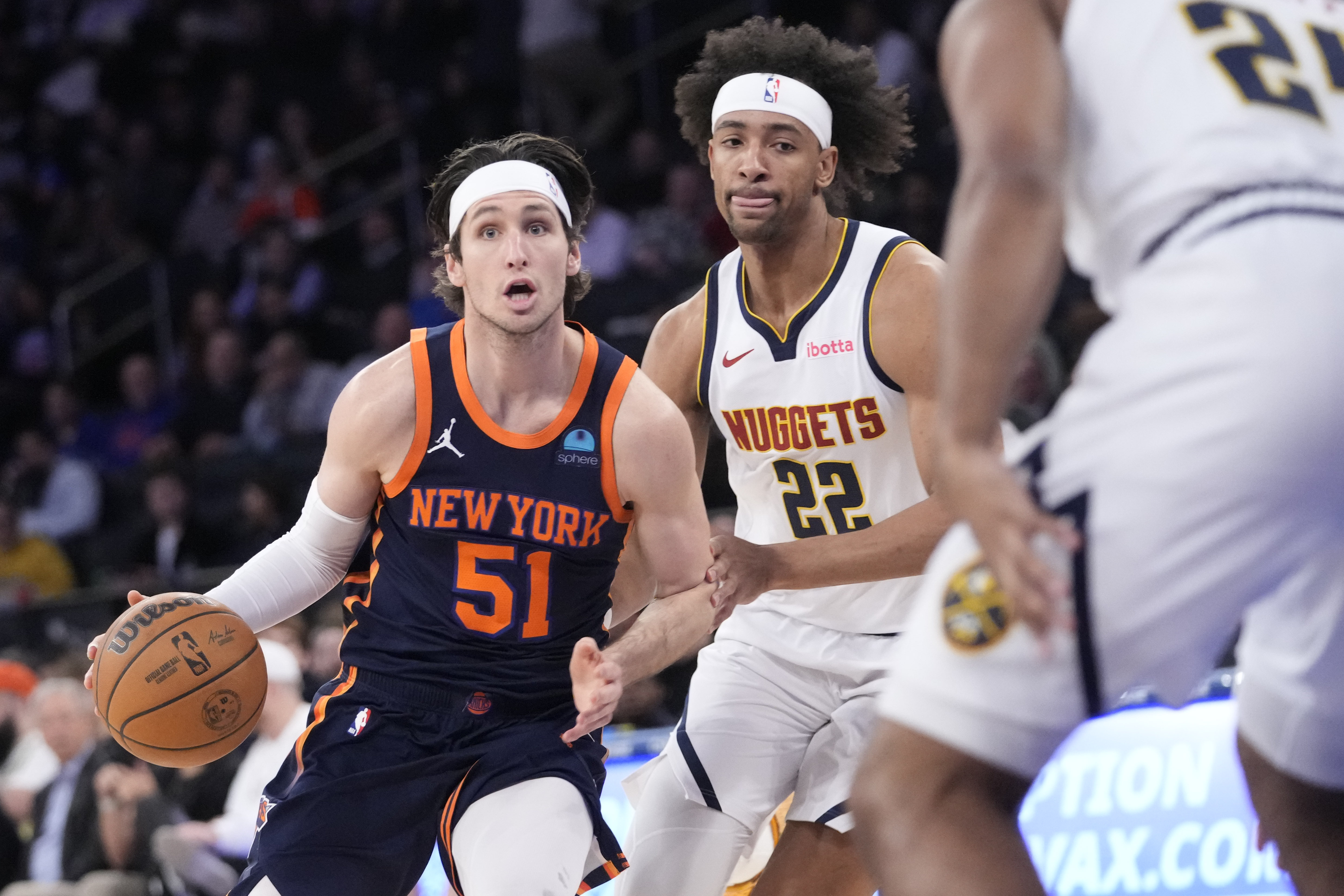 Nuggets Knicks Basketball