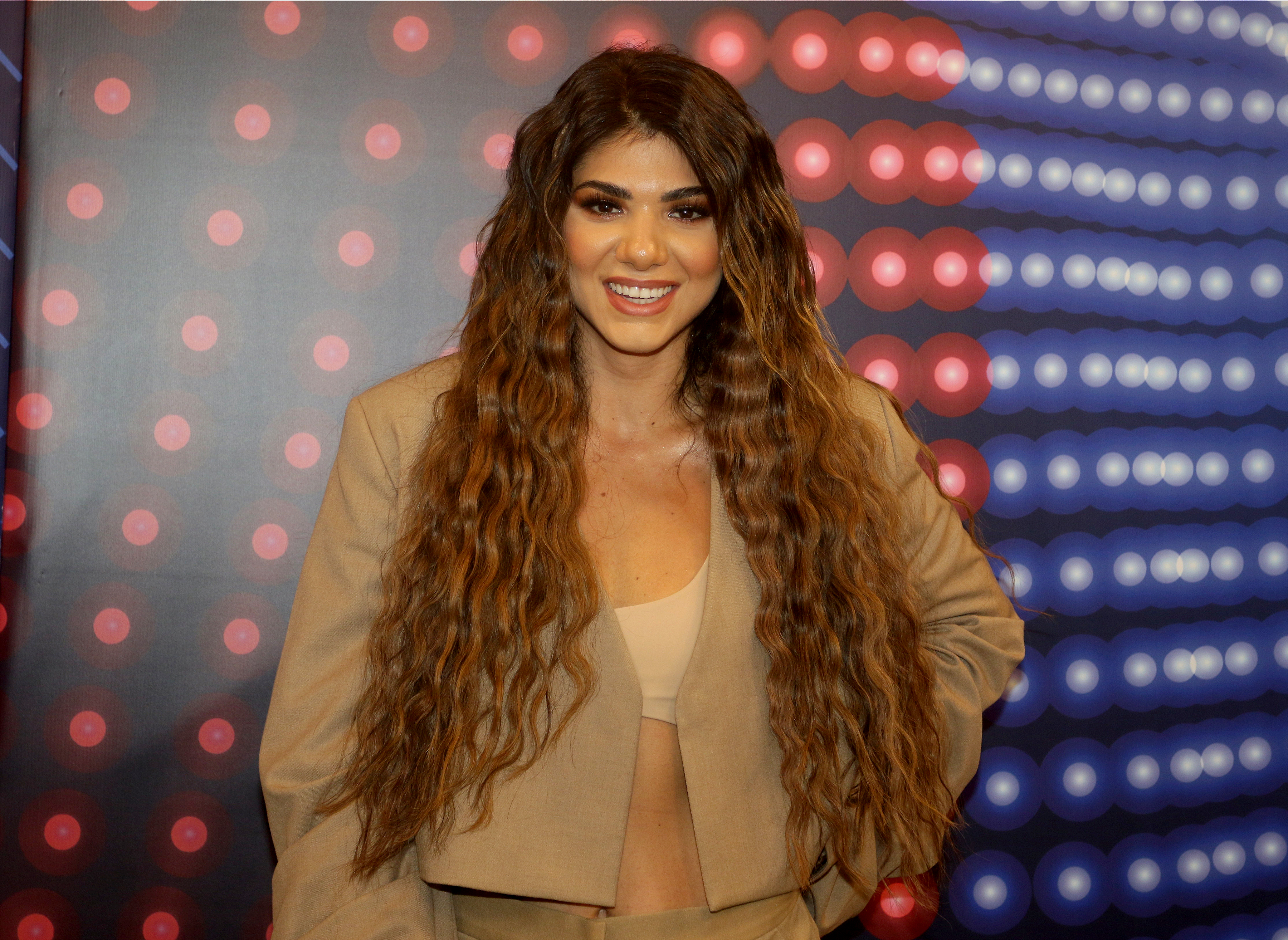 16, September, 2020, Belgrade - Shooting of the tv show Grand specijal on Grand television. Hana Masic. Photo: Antonio Ahel/ATAImages
16, septembar, 2020, Beograd - Snimanje emisije Grand specijal na Grand televiziji. . Photo: Antonio Ahel/ATAImages