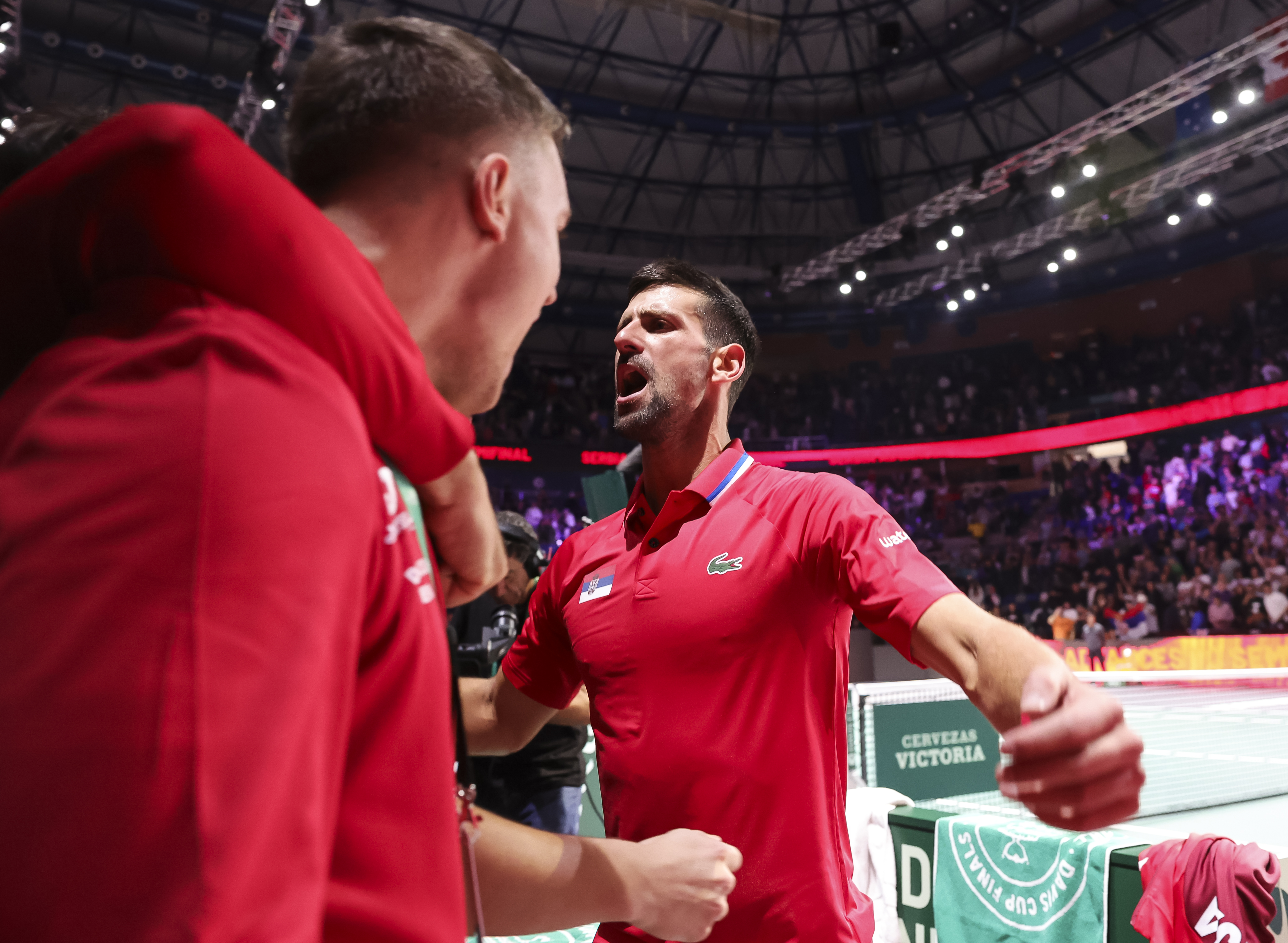 2023 Davis Cup Final Malaga - Serbia v Great Britain
