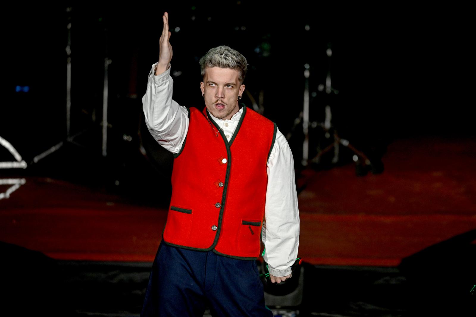 22.03.2024., Zagreb - U Hrvatskom narodnom kazalistu odrzana je dodjela medijske nagrade "Vecernjakova ruza", najstarije i najvaznije medijske nagrade. Baby Lasagna Photo: Igor Soban/PIXSELL