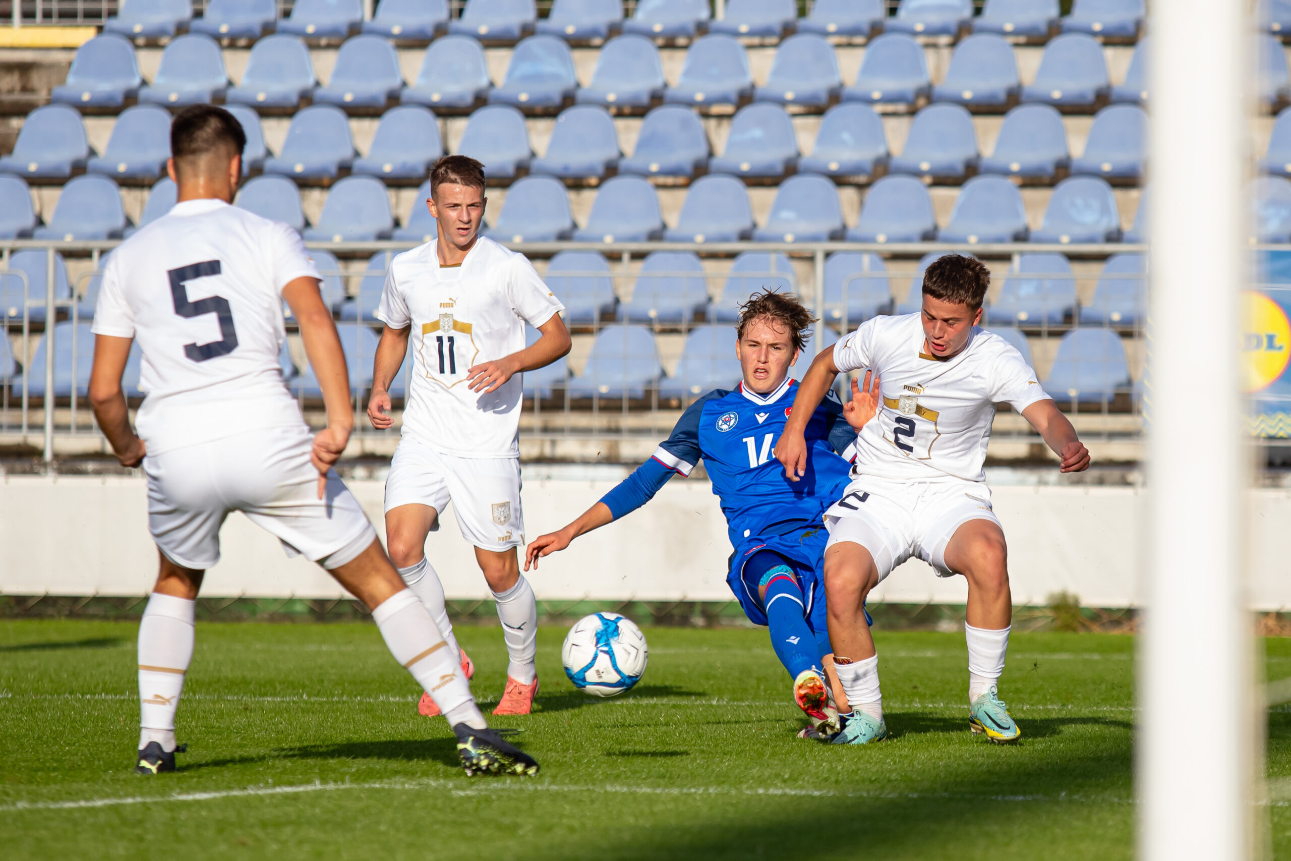 Priateľský zápas Slovensko U17 – Srbsko U17 v Senci (24.9.2024)
