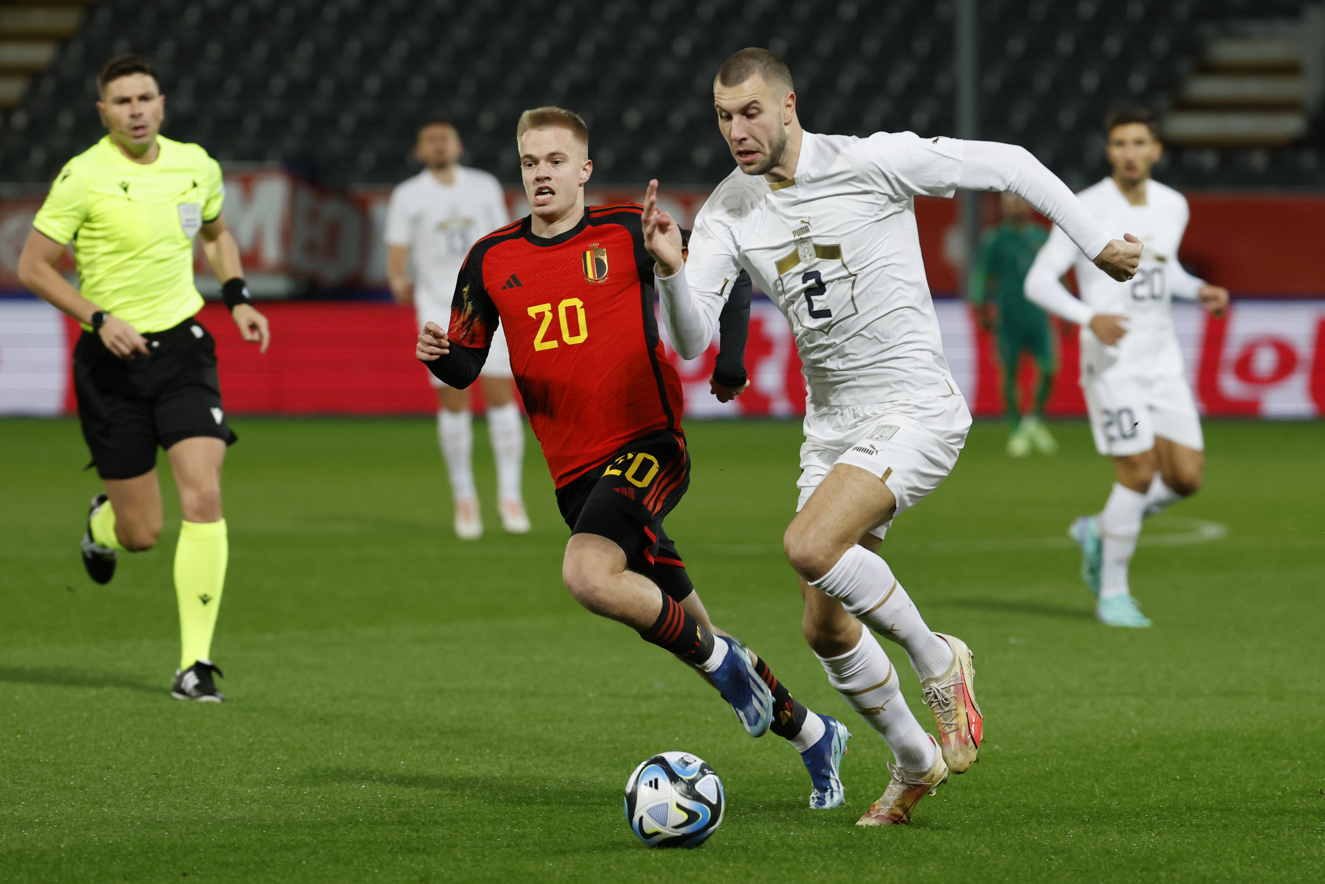 Belgium Serbia Soccer