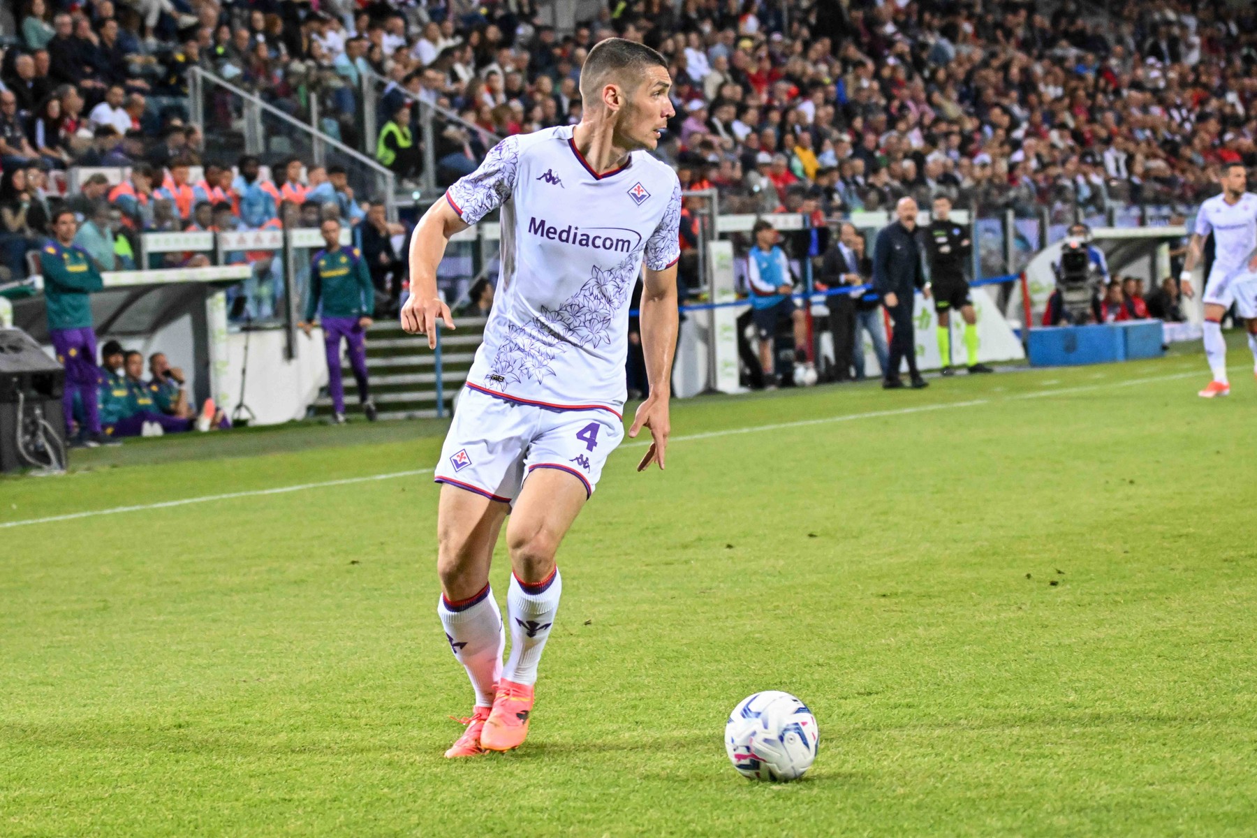Italian soccer Serie A match - Cagliari Calcio vs ACF Fiorentina
