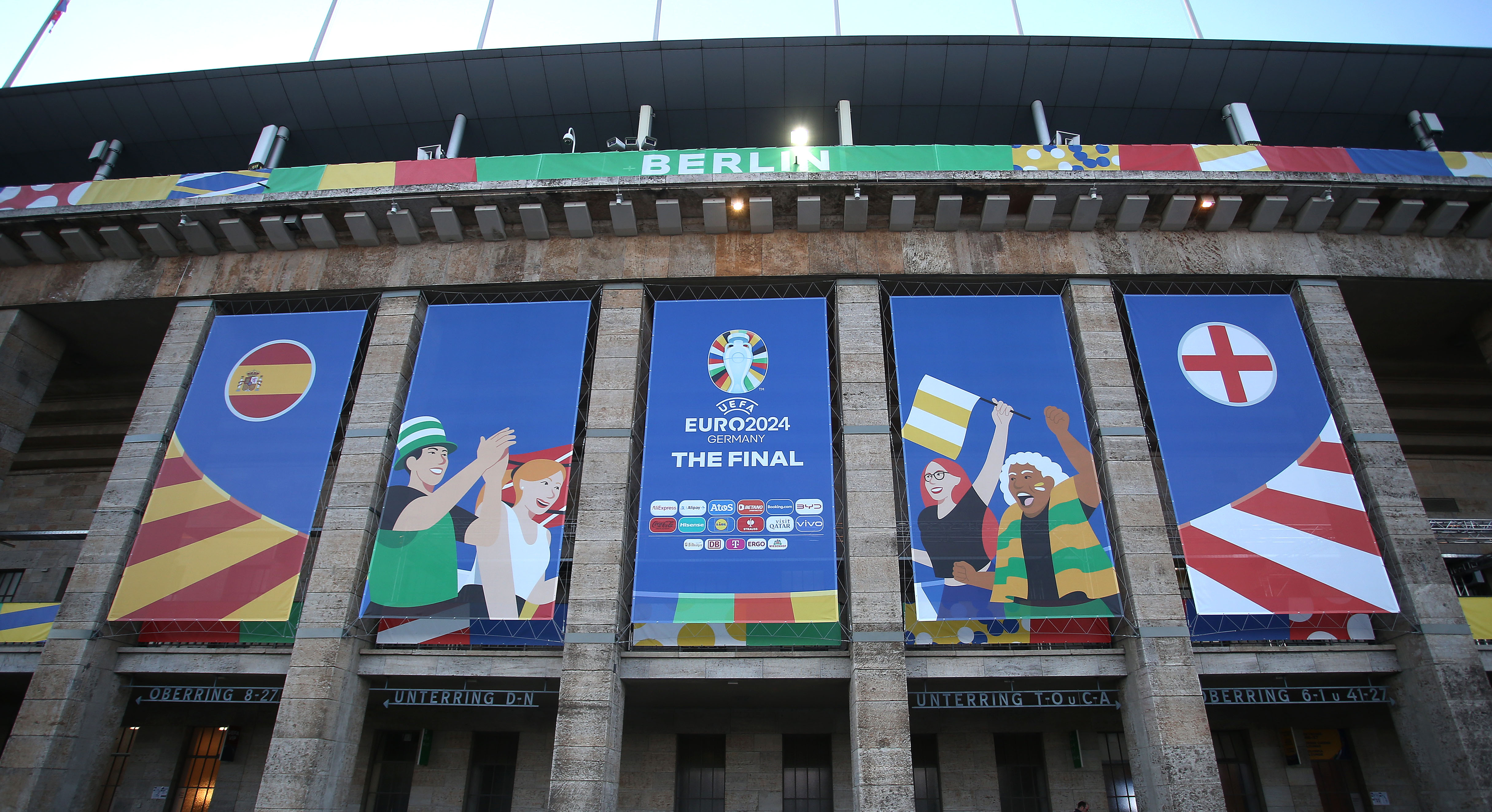 Spain Vs. England UEFA Euro 2024 Final Preview In Berlin - 13 Jul 2024