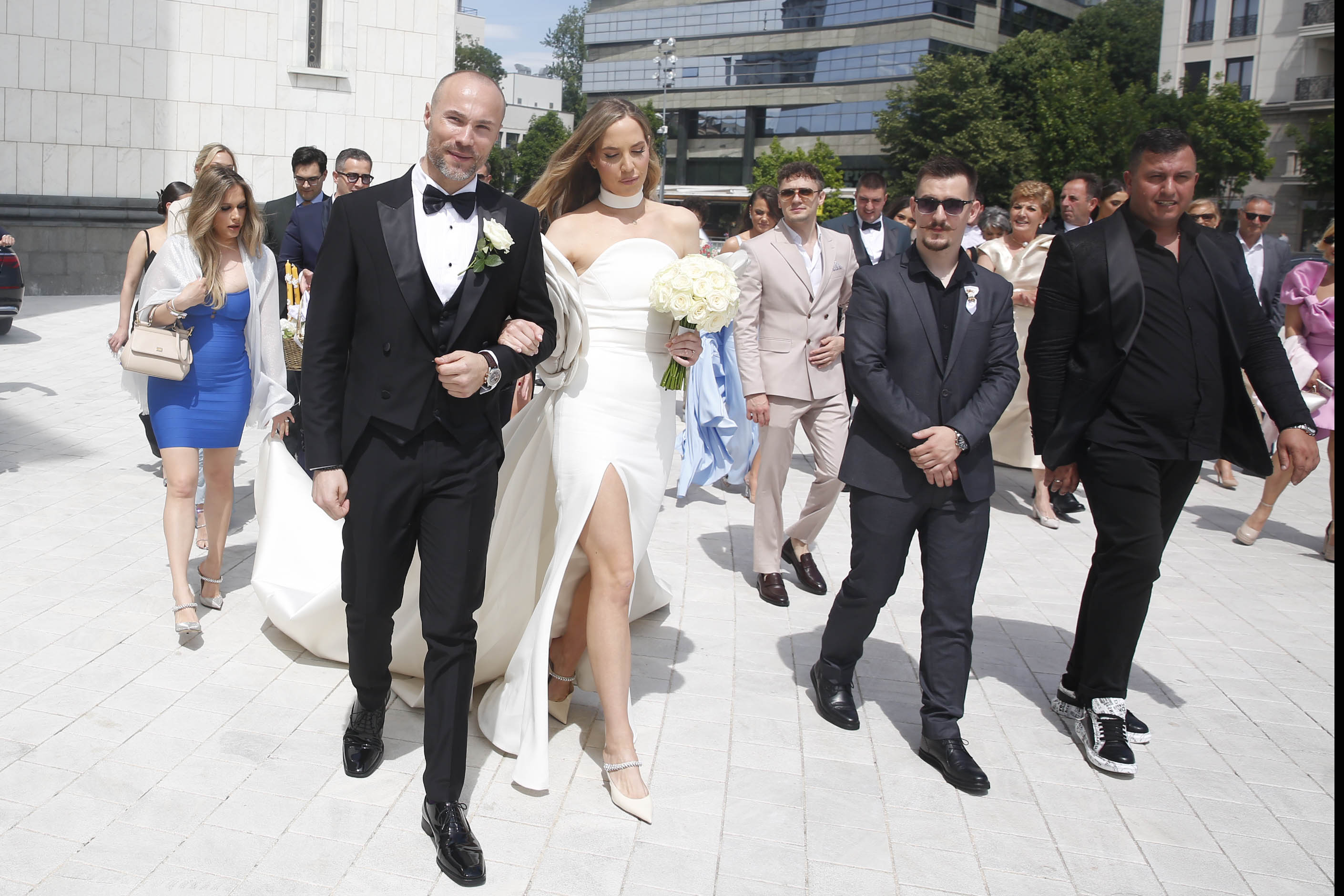 Aca Sofronijević svadba vencanje hram svetog save  Foto:Goran Srdanov/Nova.rs