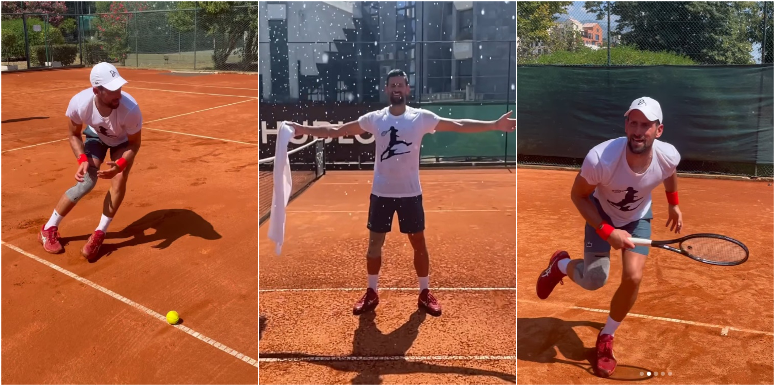 novak djokovic pariz pripreme