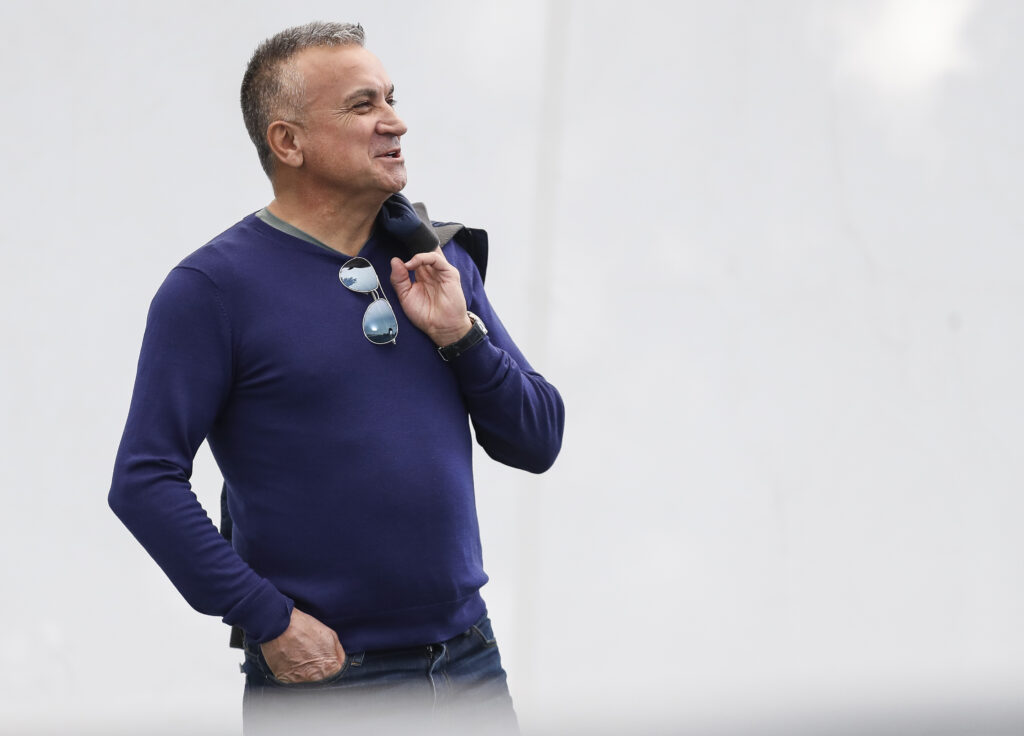Tennis Tenis Novak Djokovic Press &amp; Training Practice Trening-Srdjan Djokovic father otac
Beograd, 22.10.2020.
foto: Srdjan Stevanovic/Starsportphoto ©