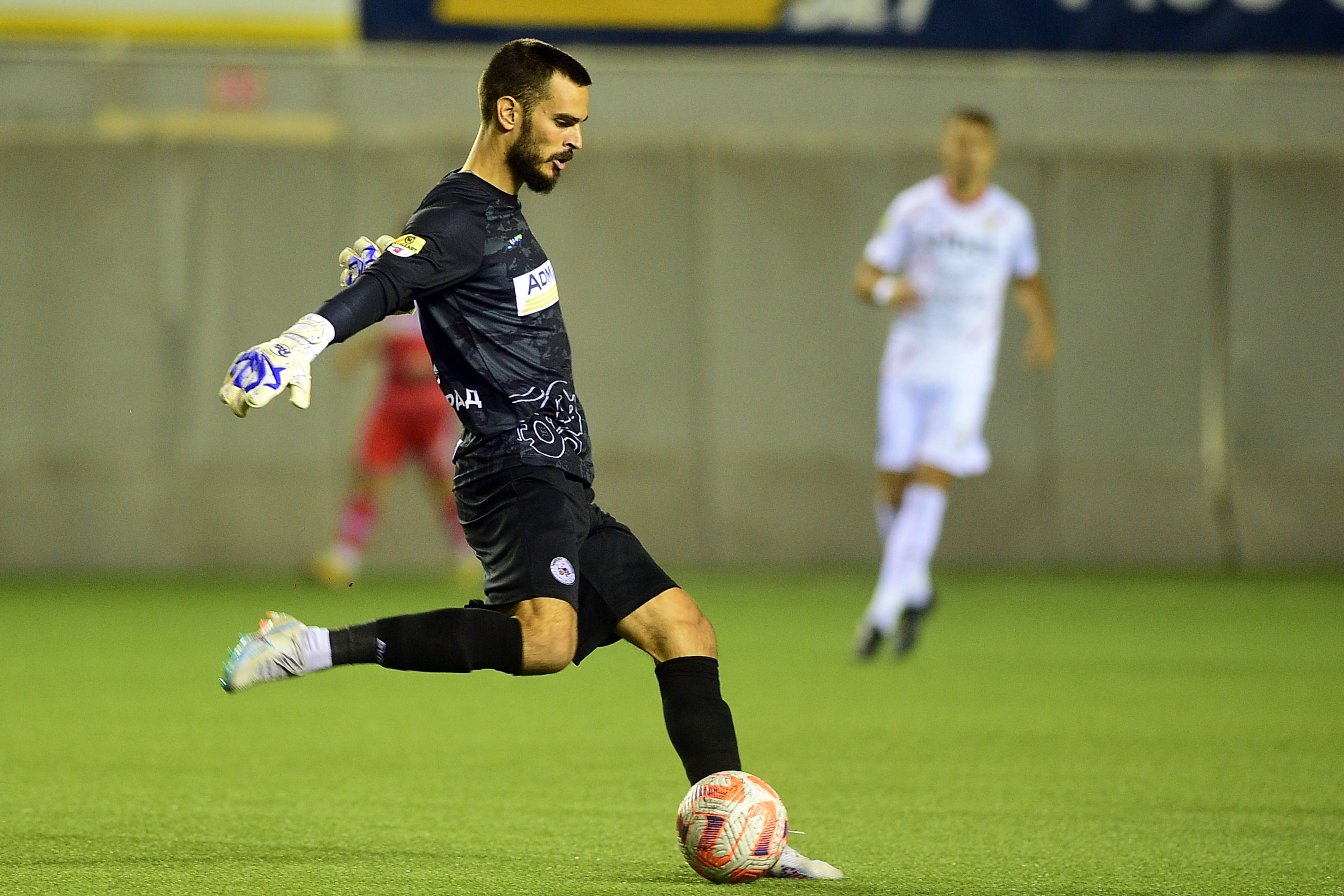 Milos Gordic at Mozzart Super Liga Srbije 2023/2024 match between fc IMT and fc Vozdovac at Stadium event center on Avgust 6th, 2023 in Belgrade, Serbia. (Photo by Dusan Milenkovic/Starsport.rs ©)