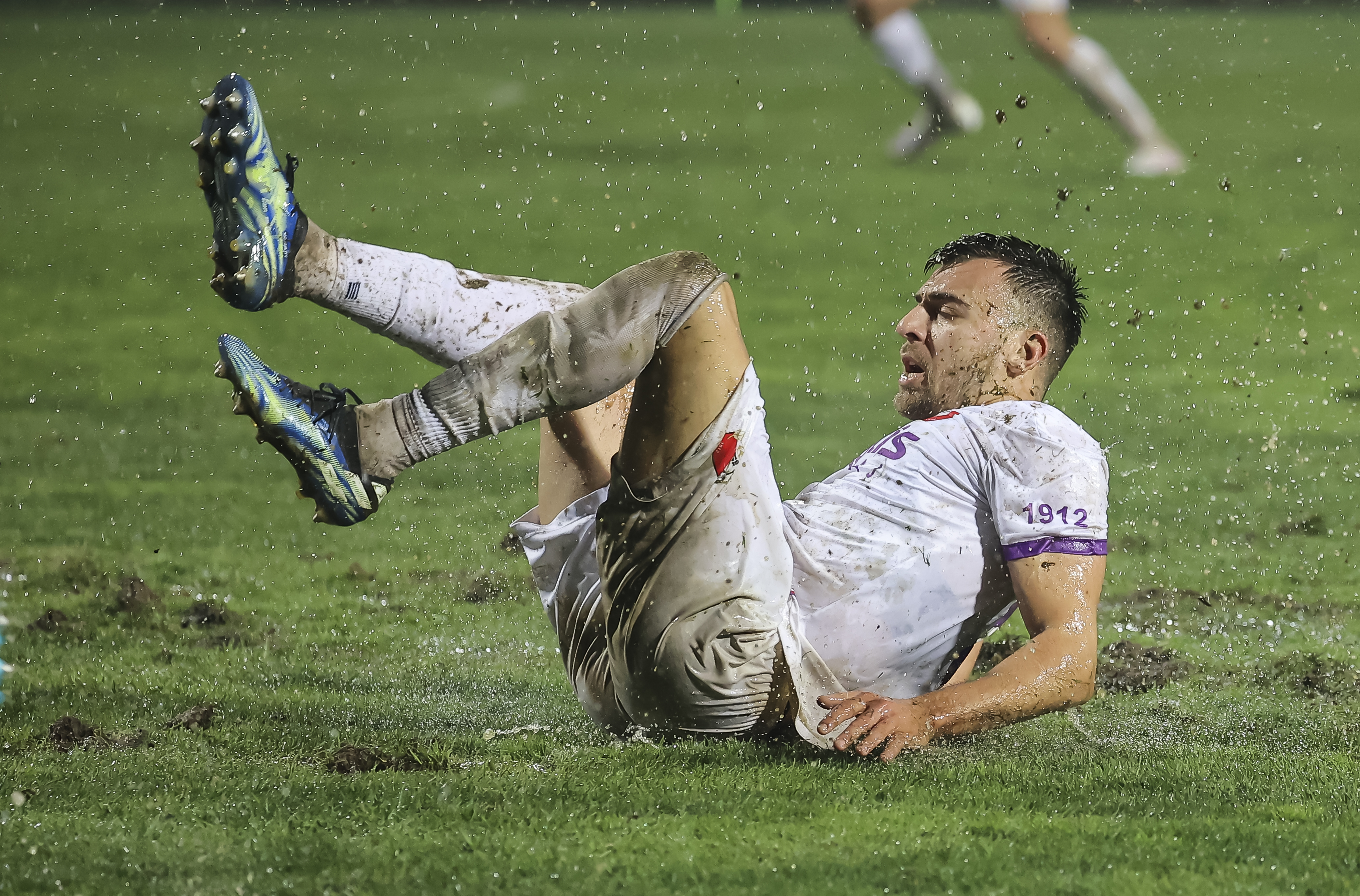 Luka Gojkovic during the Mozzart Super Liga 2023/2024 match between Javor Ivanjica v Radnik Surdulica at Stadion kraj Moravice on March 12, 2024 in Ivanjica, Serbia. (Photo by Dragan Karadarevic/Starsport.rs ©)