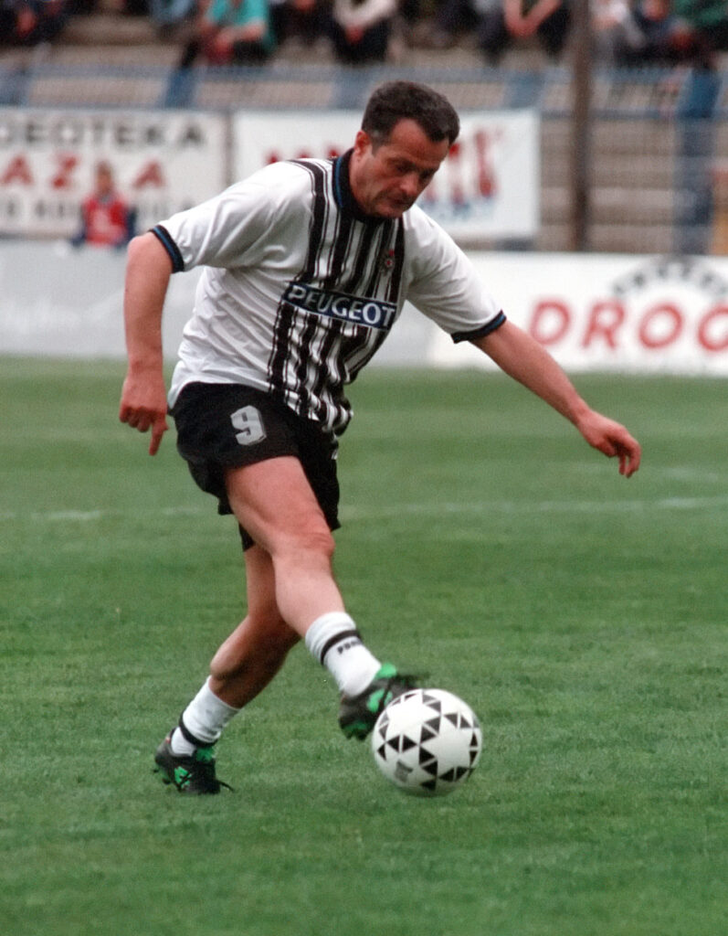 Fudbal, prijateljski mec.Zeleznicar-Partizan.Nenad Bjekovic.sarajevo, 25.03.2001..Foto: Srdjan Stevanovic/starsportphoto.com ©