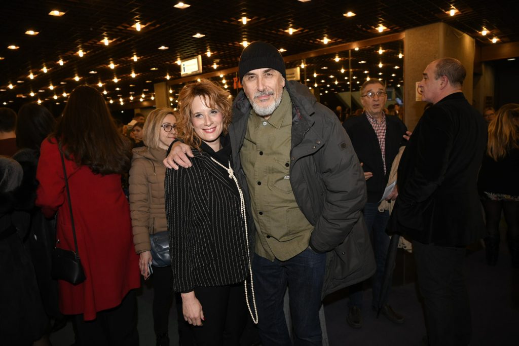 Beograd 28.02.2020. Marija Perović, Predrag Peđa Bjelac, FEST otvaranje Foto:Goran Srdanov/Nova.rs