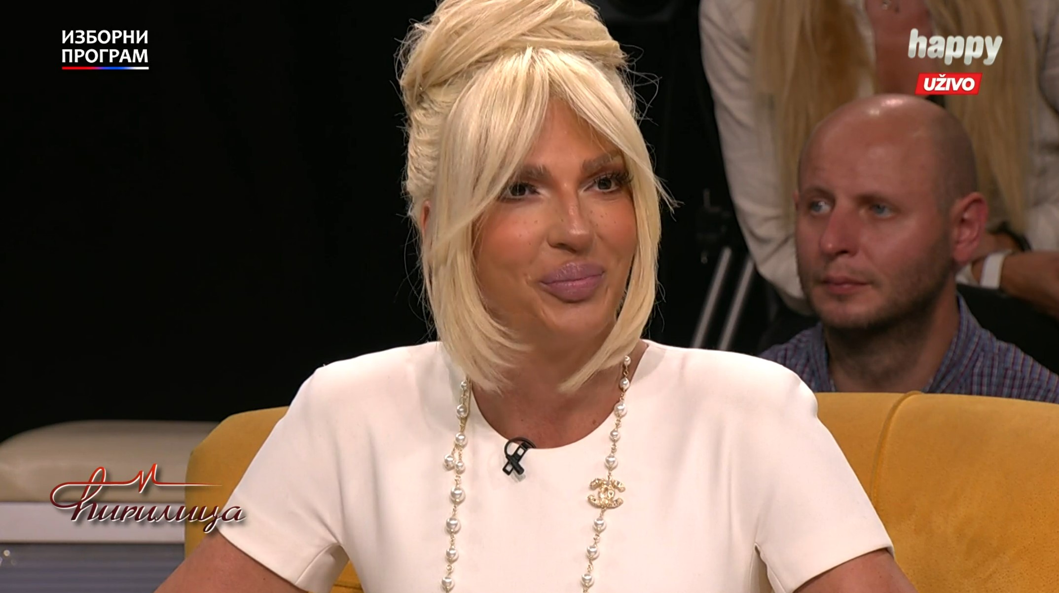 Jelena Karleuša, emisija Ćirilica Foto: Printscreen/Happy