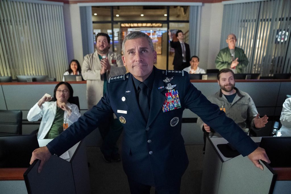 Stiv Karel, glumac
9-4-2020
First look at upcoming new TV comedy show "Space Force"  
Pictured: Steve Carell, Image: 513274689, License: Rights-managed, Restrictions: , Model Release: no, Credit line: NETFLIX / Planet / Profimedia