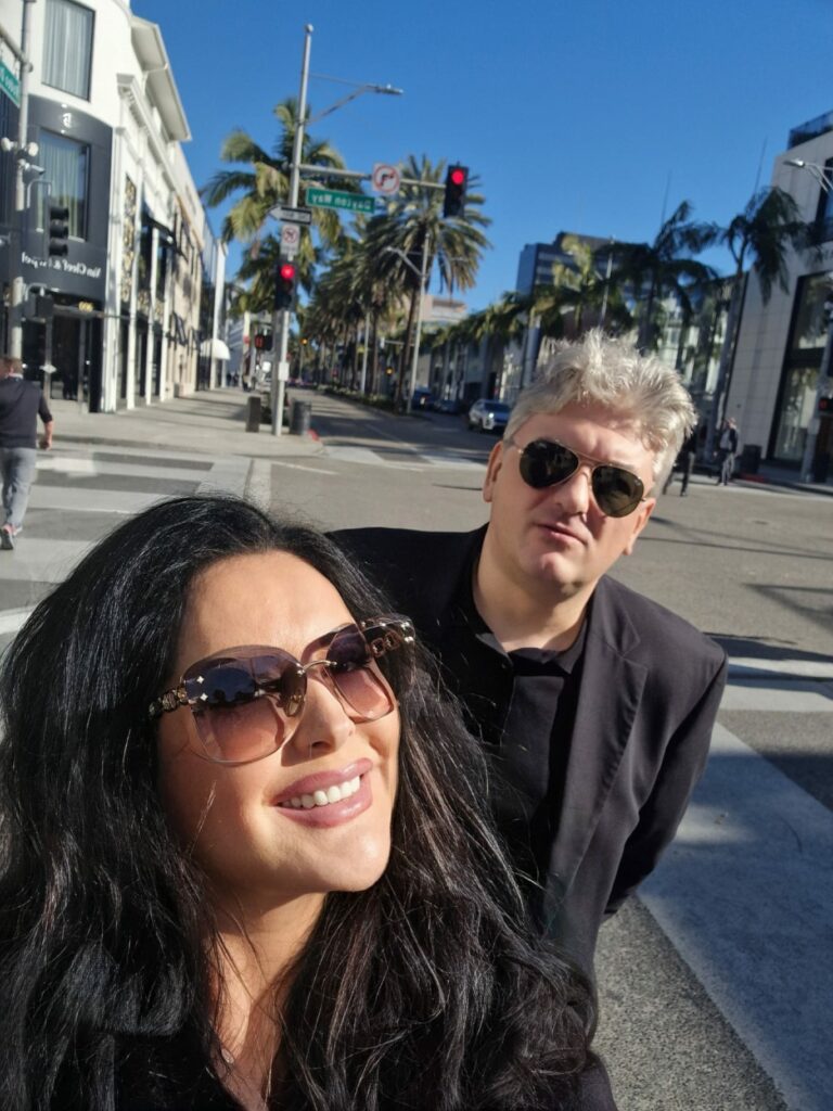 Holivud, Dragana Mirković i Toni Bijelić Foto: Privatna arhiva/Dragana Mirković