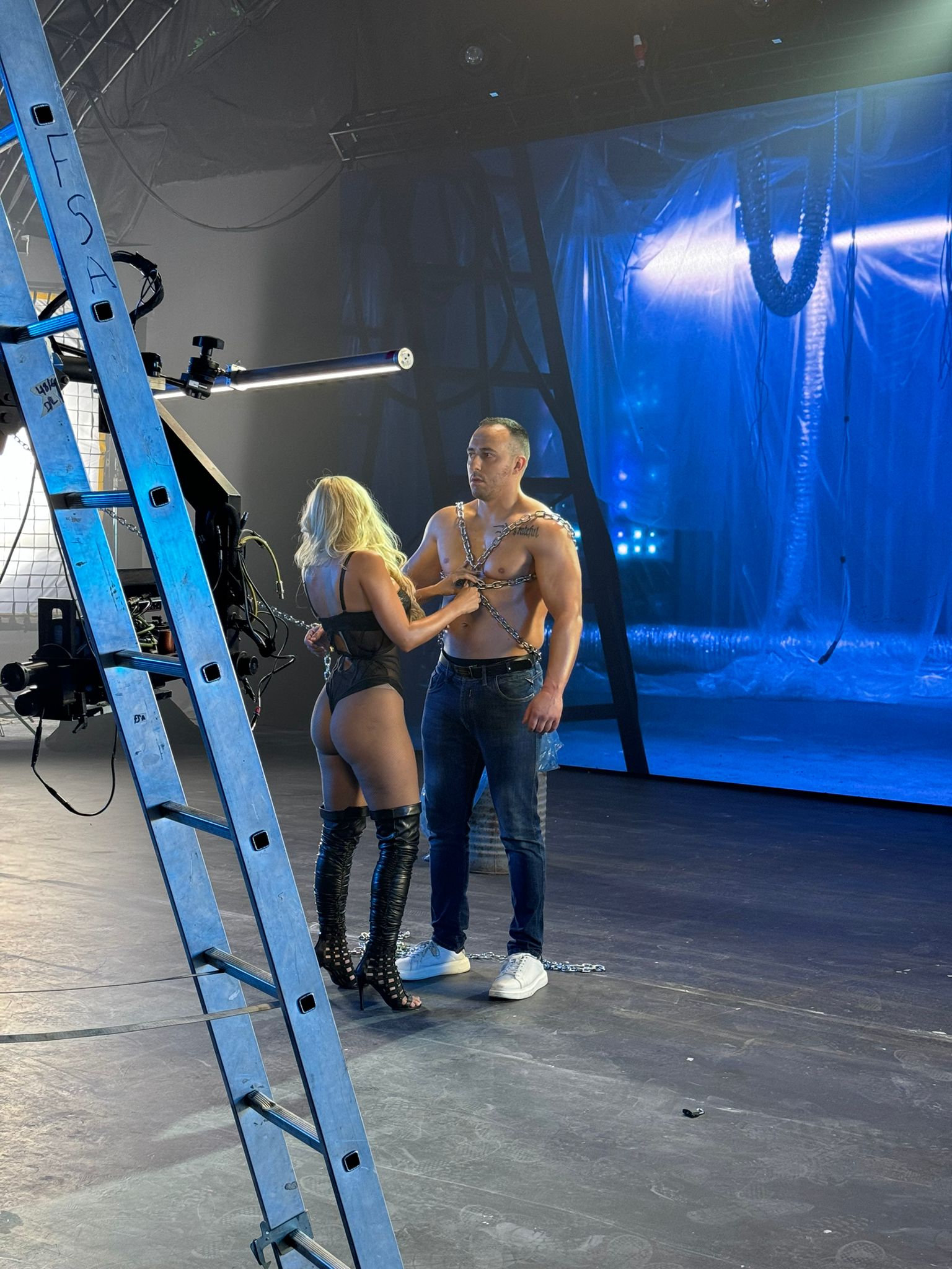 Snimanje spota - Sara Reljić