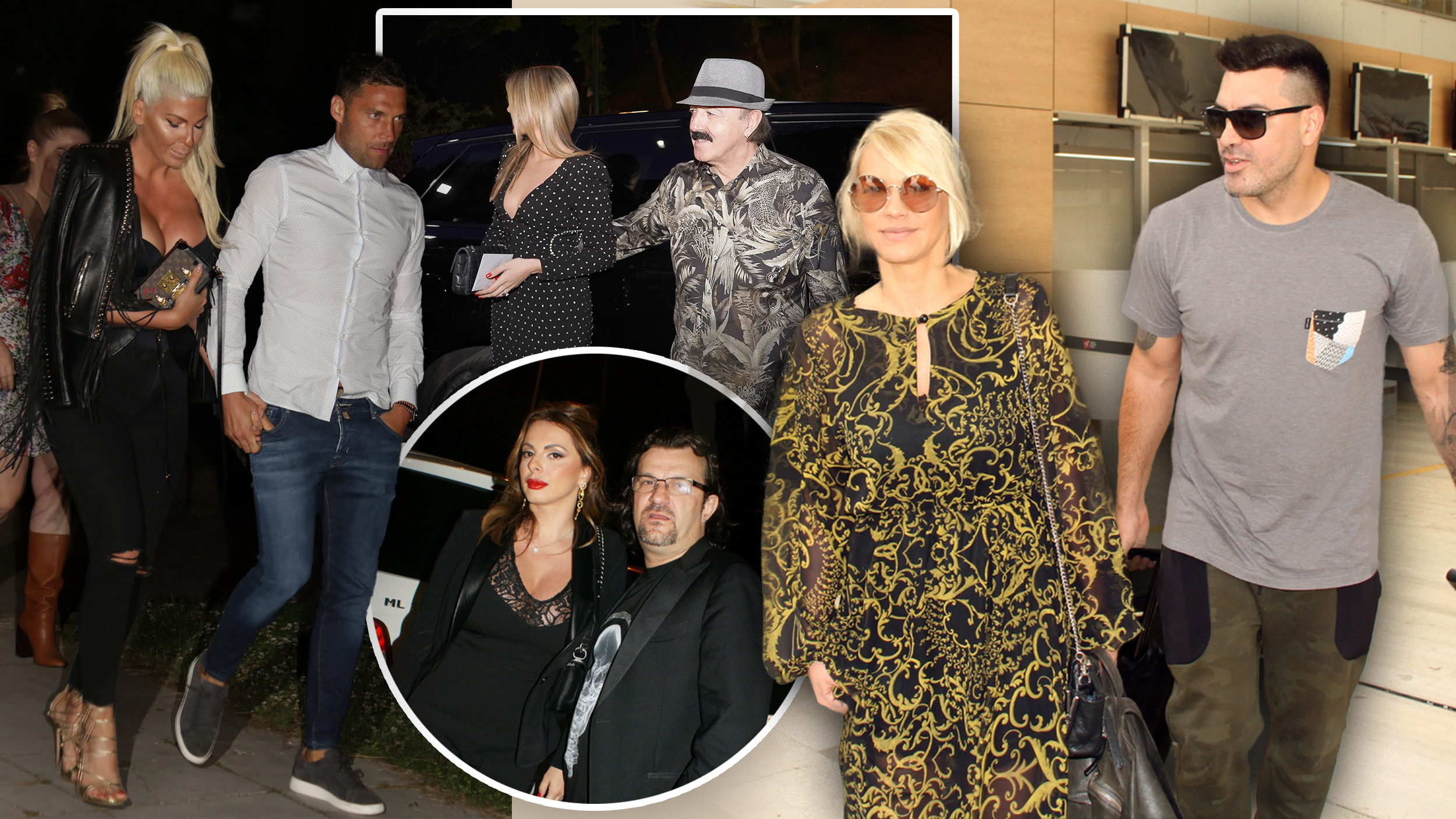 Duško Tošić i Jelena Karleuša, Haris Džinović i Melina, Nataša Bekvalac i Luka Lazukić, Aca Lukas i Sonja Vuksanović