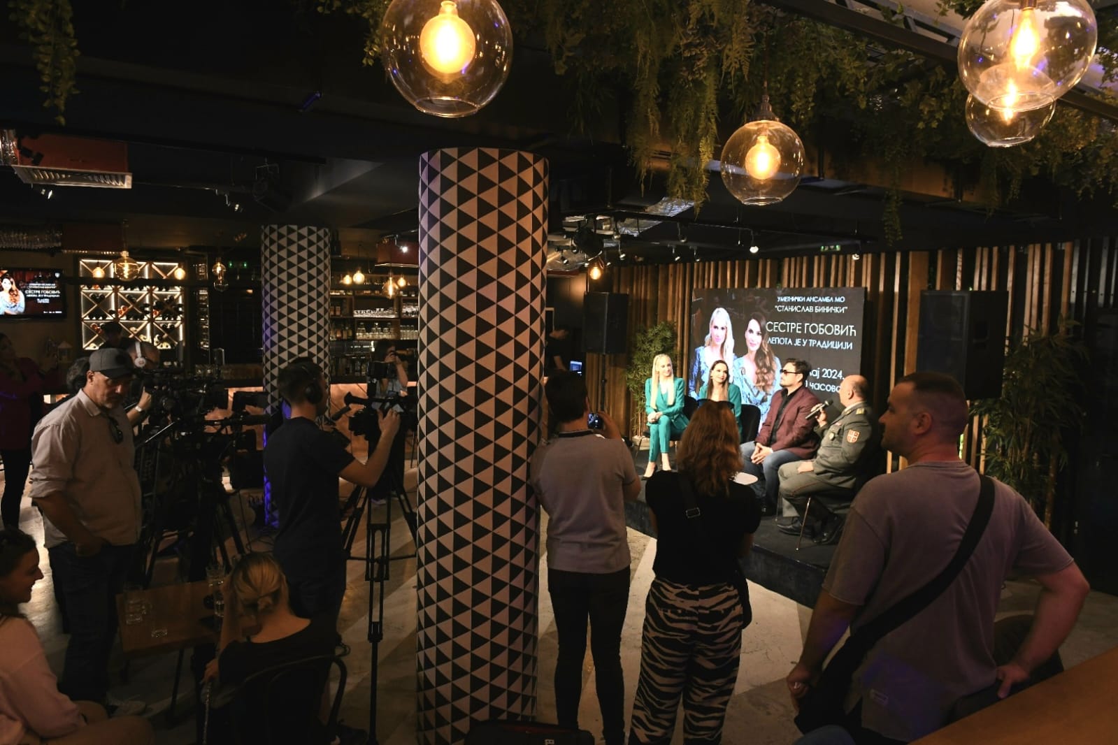 Sestre Gobović, najava koncerta, konferencija za novinare, kzn, kzš Foto: Aleksandar Janjanin