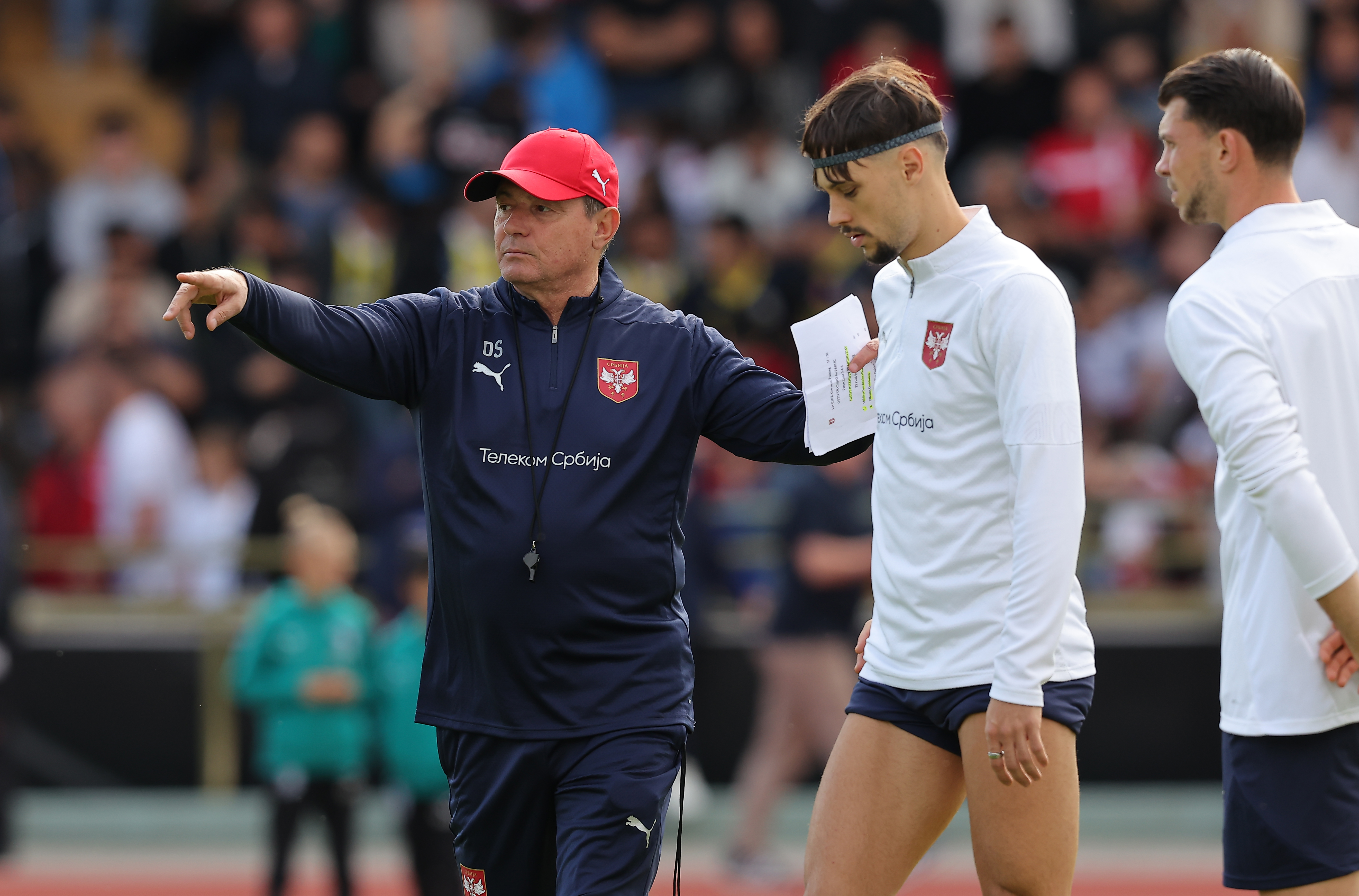 Dragan Stojkovic Veljko Birmancevic training session ahead of the UEFA Euro 2024 football Championship, on June 12. 2024. in Augsburg, Germany.
Pedja Milosavljevic/STARSPORT