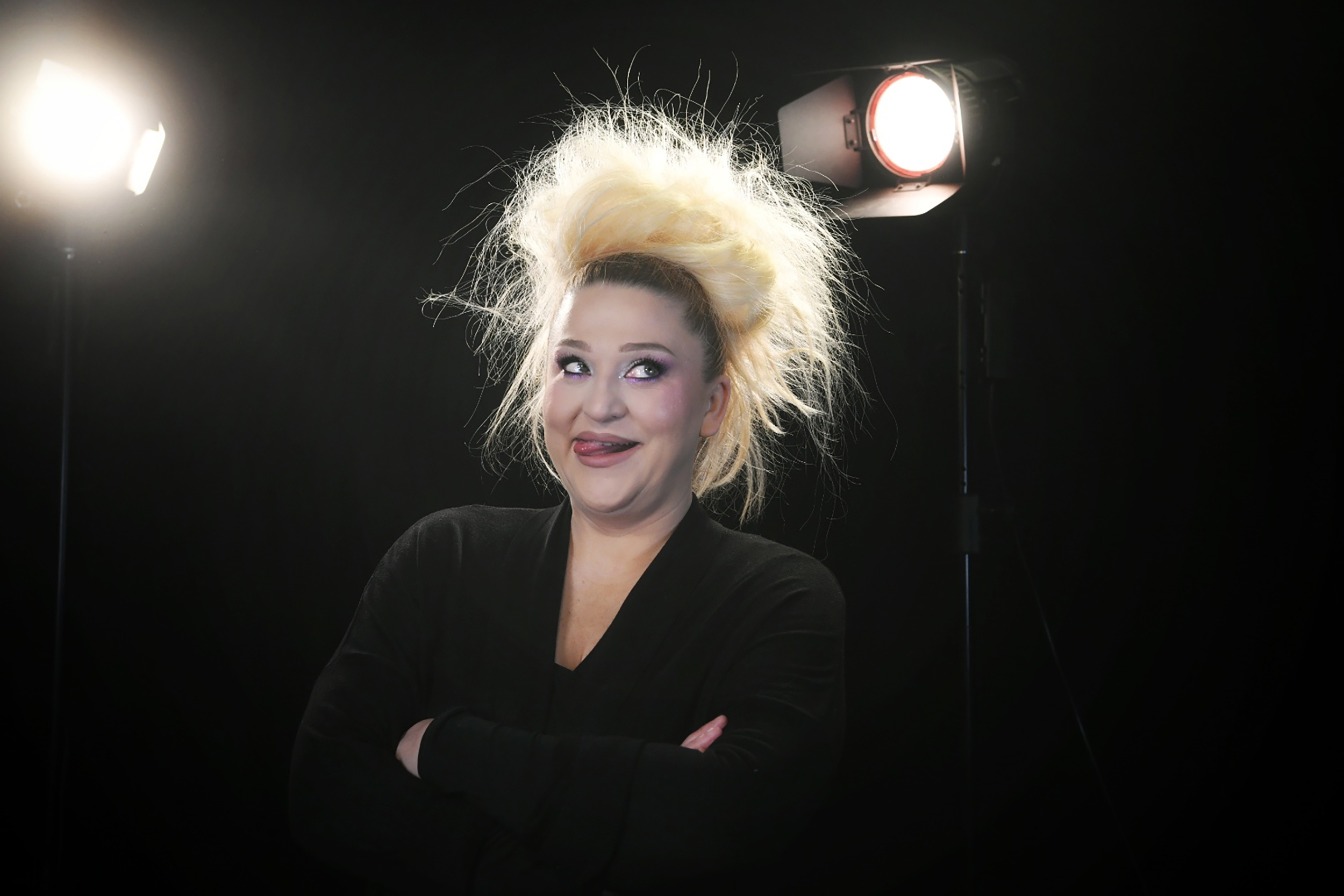 Beograd 07.02.2023. glumica, komičarka i TV voditeljka