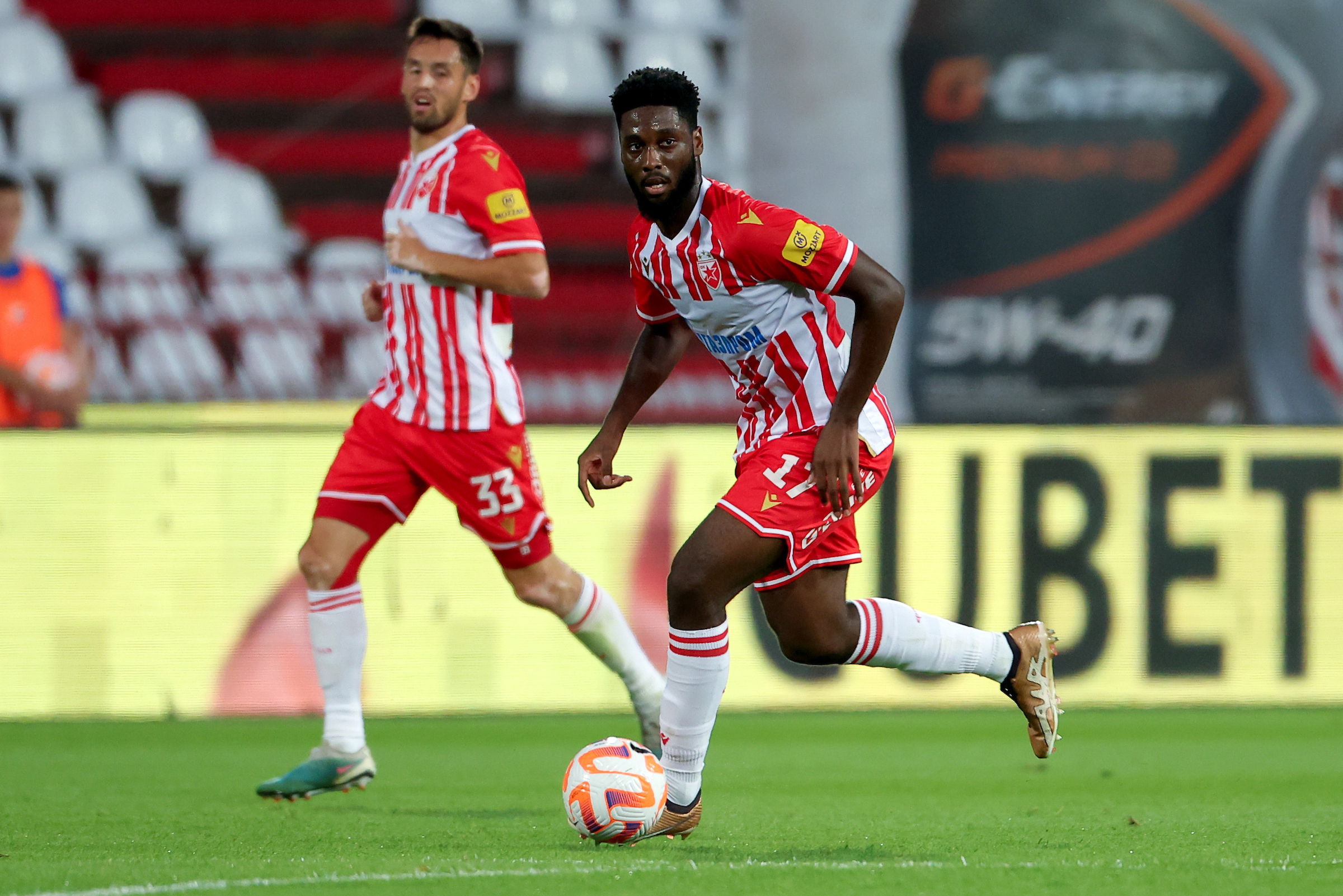 Jean-Philippe Krasso Crvena Zvezda - Radnicki Nis, Superliga Srbije, Beograd, Srbija, 30.9.2023.
photo: Pedja Milosavljevic/STARSPORT/2023